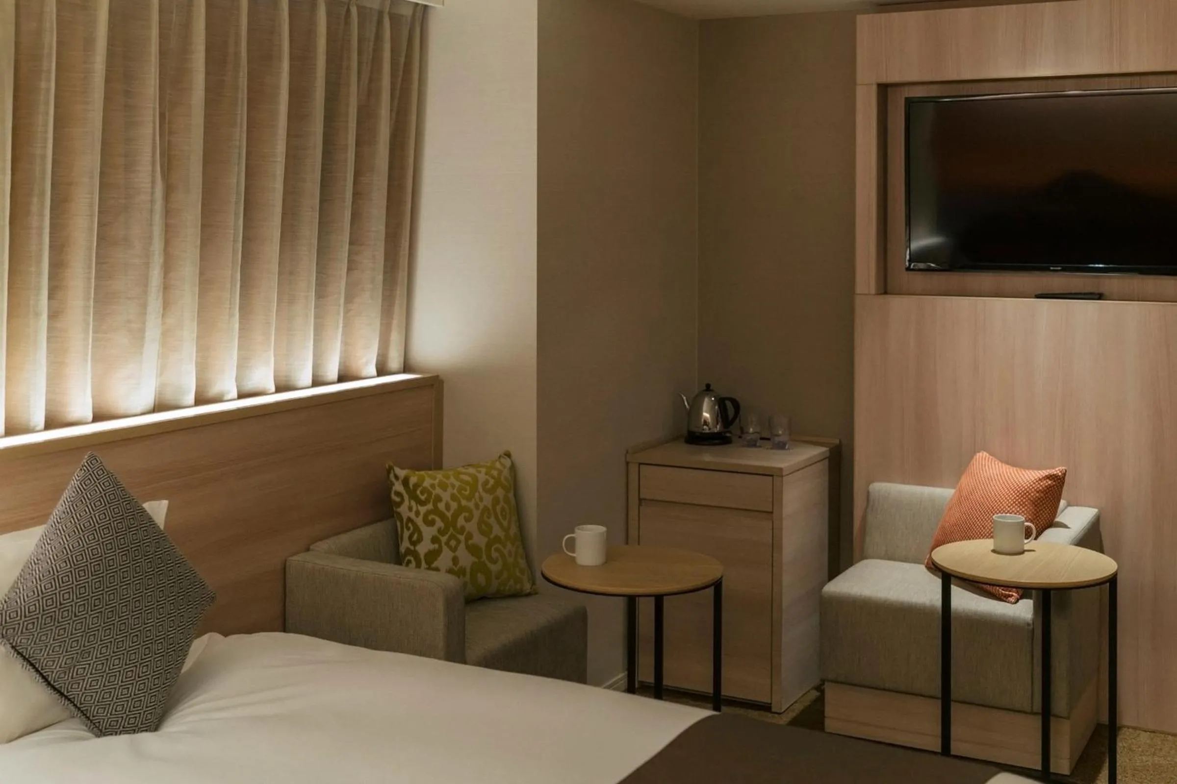 Photo of the whole room, Bed in Hotel JAL City Haneda Tokyo West Wing