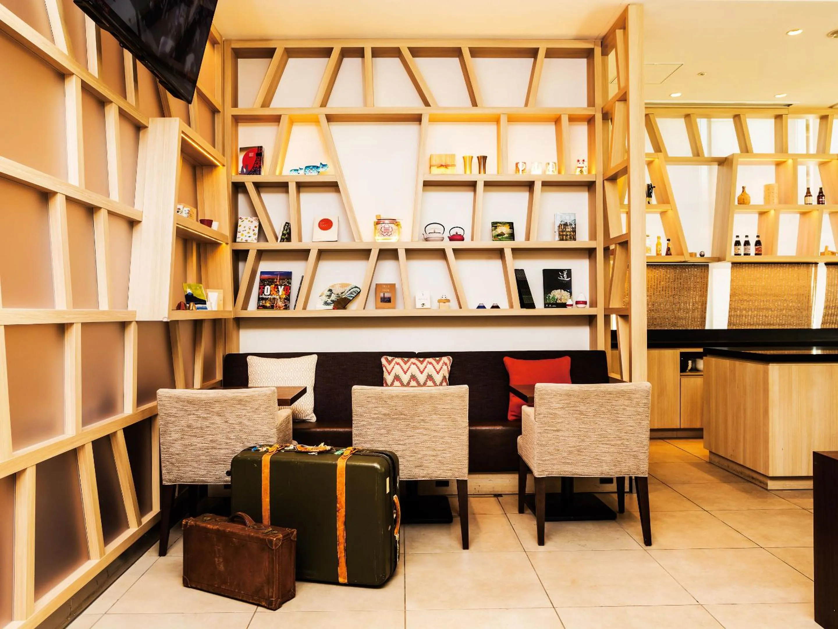 Decorative detail in Hotel JAL City Haneda Tokyo West Wing