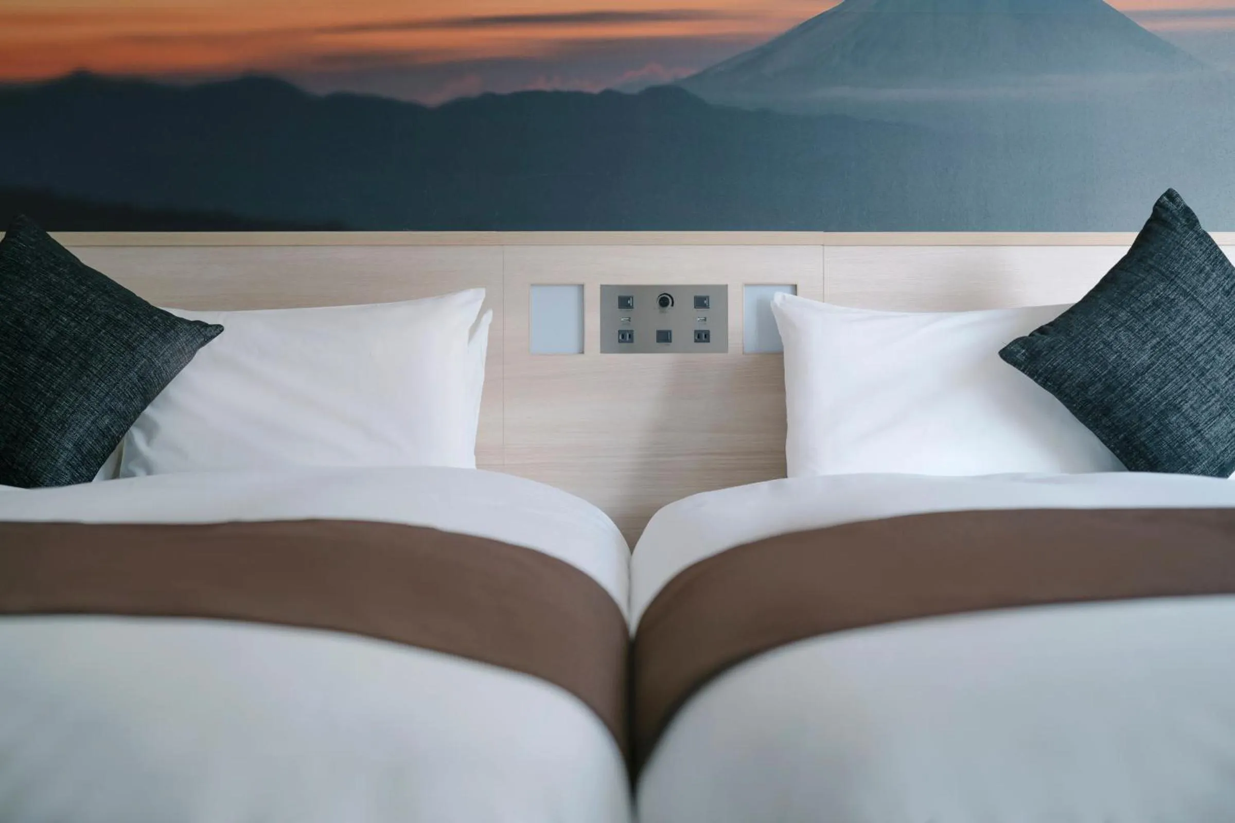 Bed in Hotel JAL City Haneda Tokyo West Wing