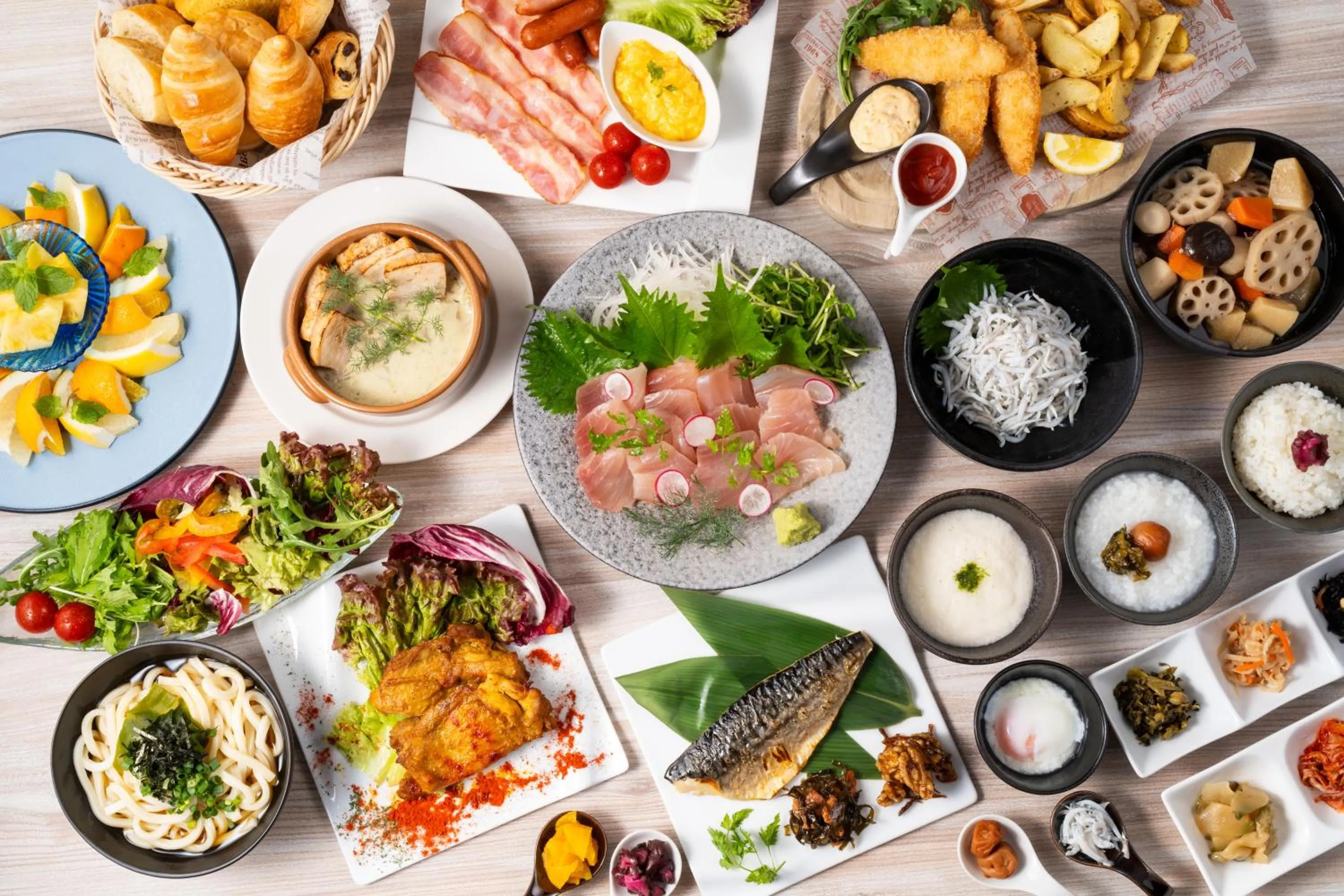 Breakfast in Hotel JAL City Haneda Tokyo West Wing