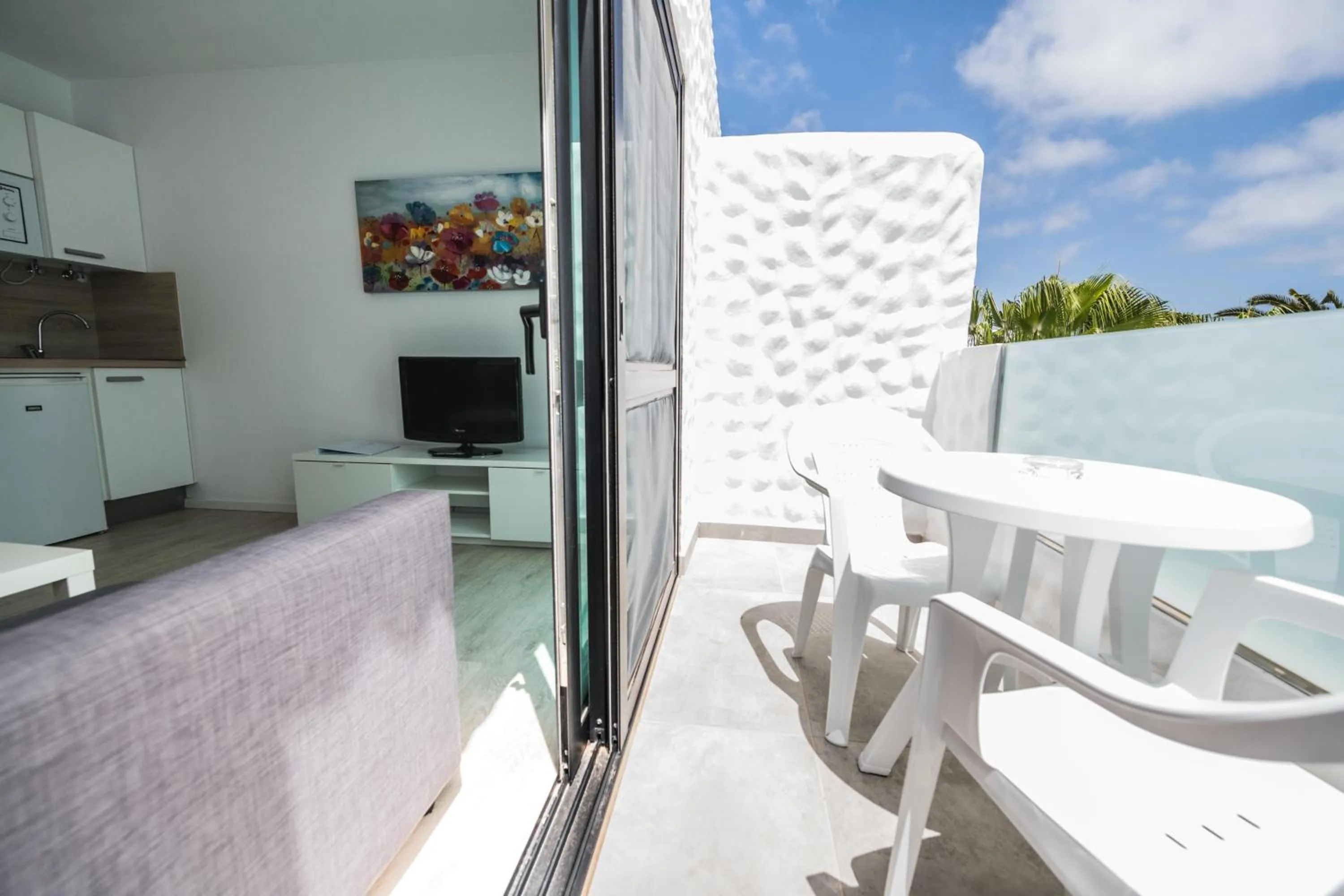 Balcony/Terrace in Bahia Calma Beach