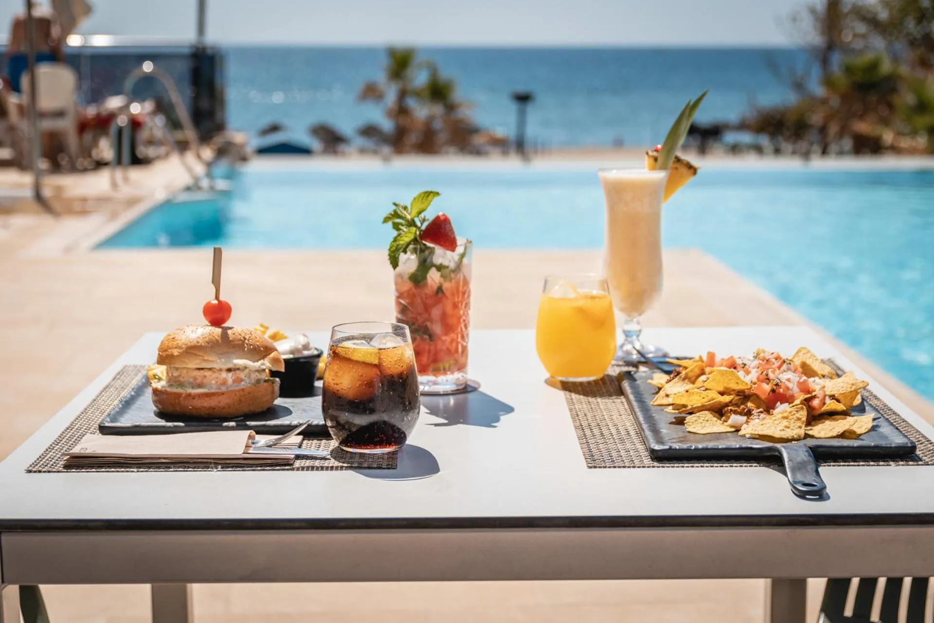 Swimming pool in Hotel Angela - Adults Recommended