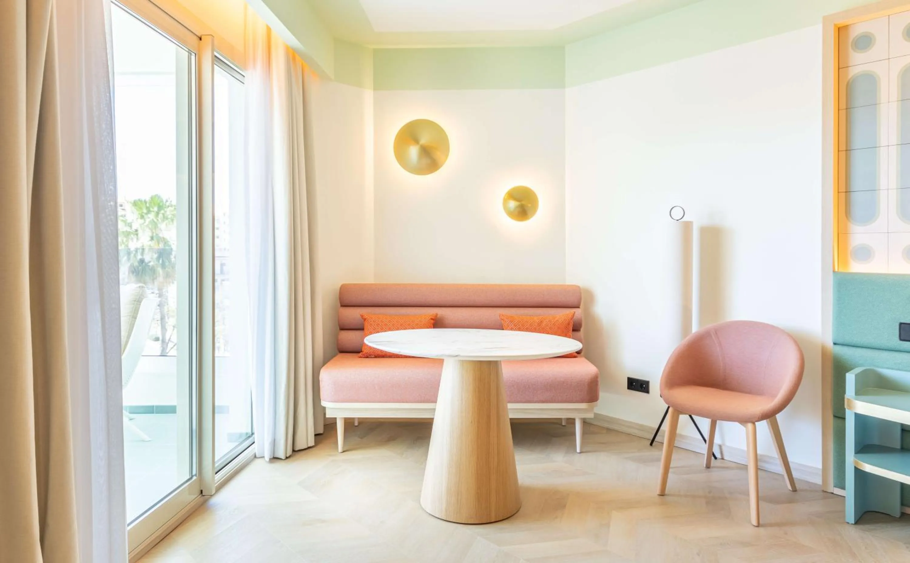 Decorative detail in Hotel Angela - Adults Recommended