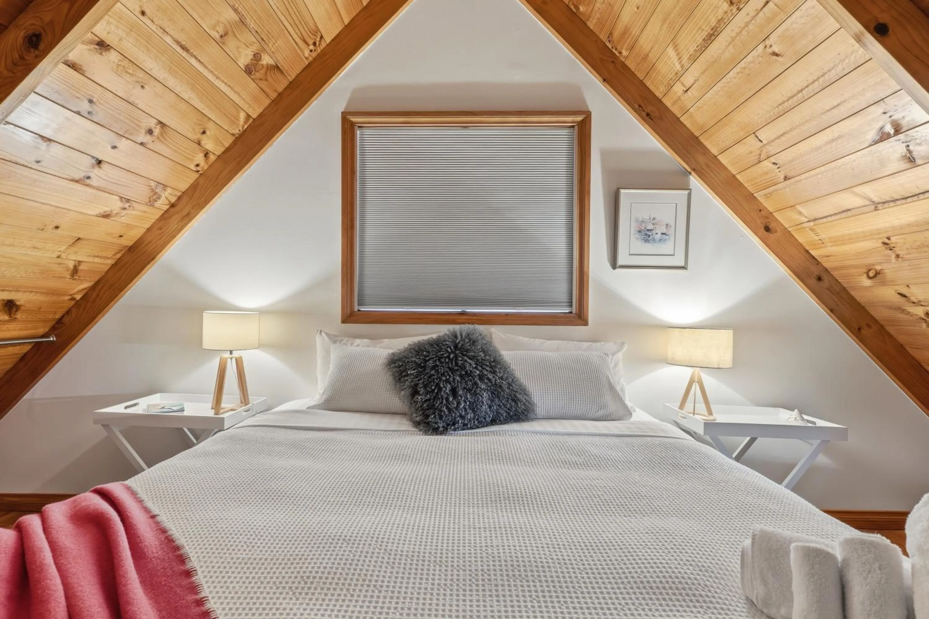 Bed in Otago Cottage