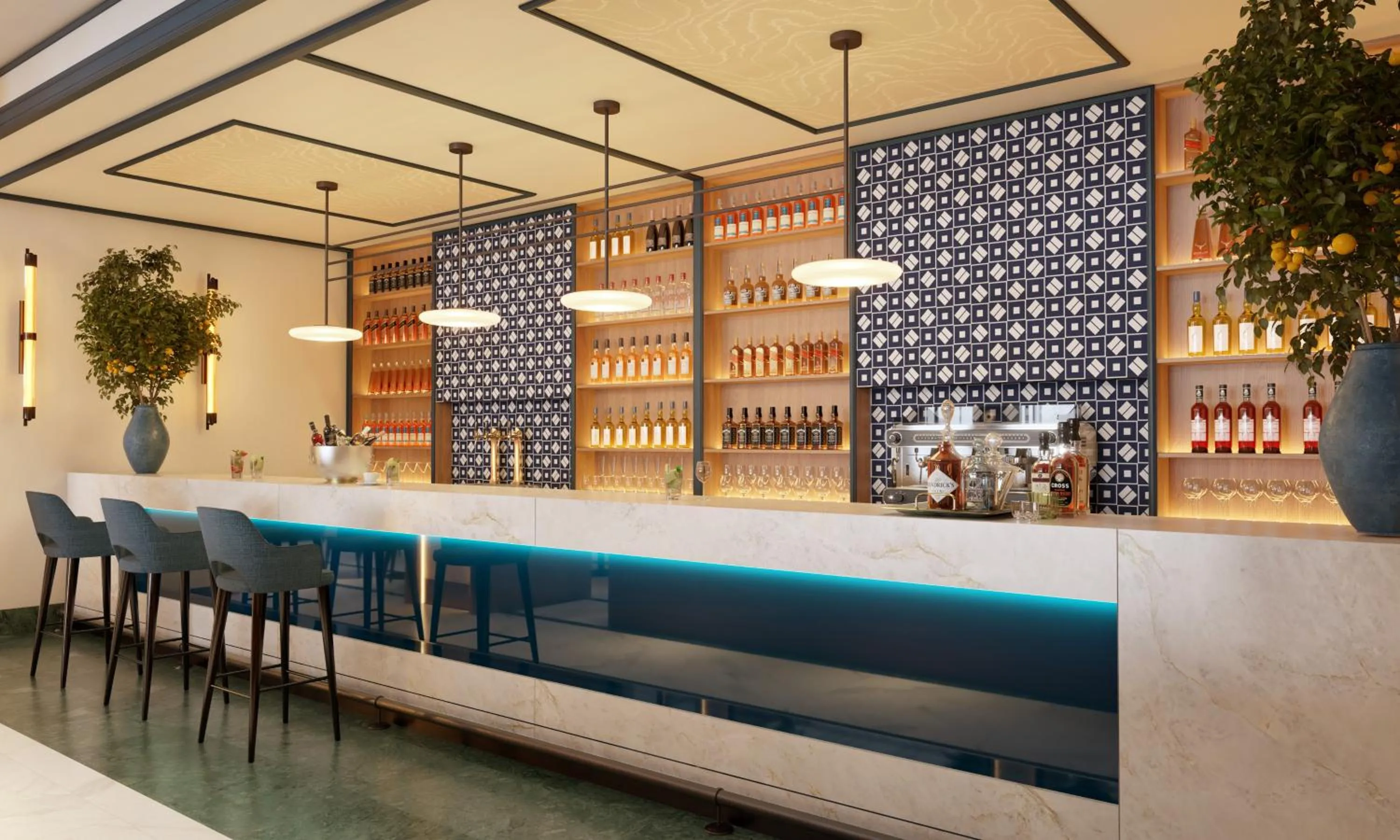 Lounge or bar in Hotel Yaramar - Adults Recommended