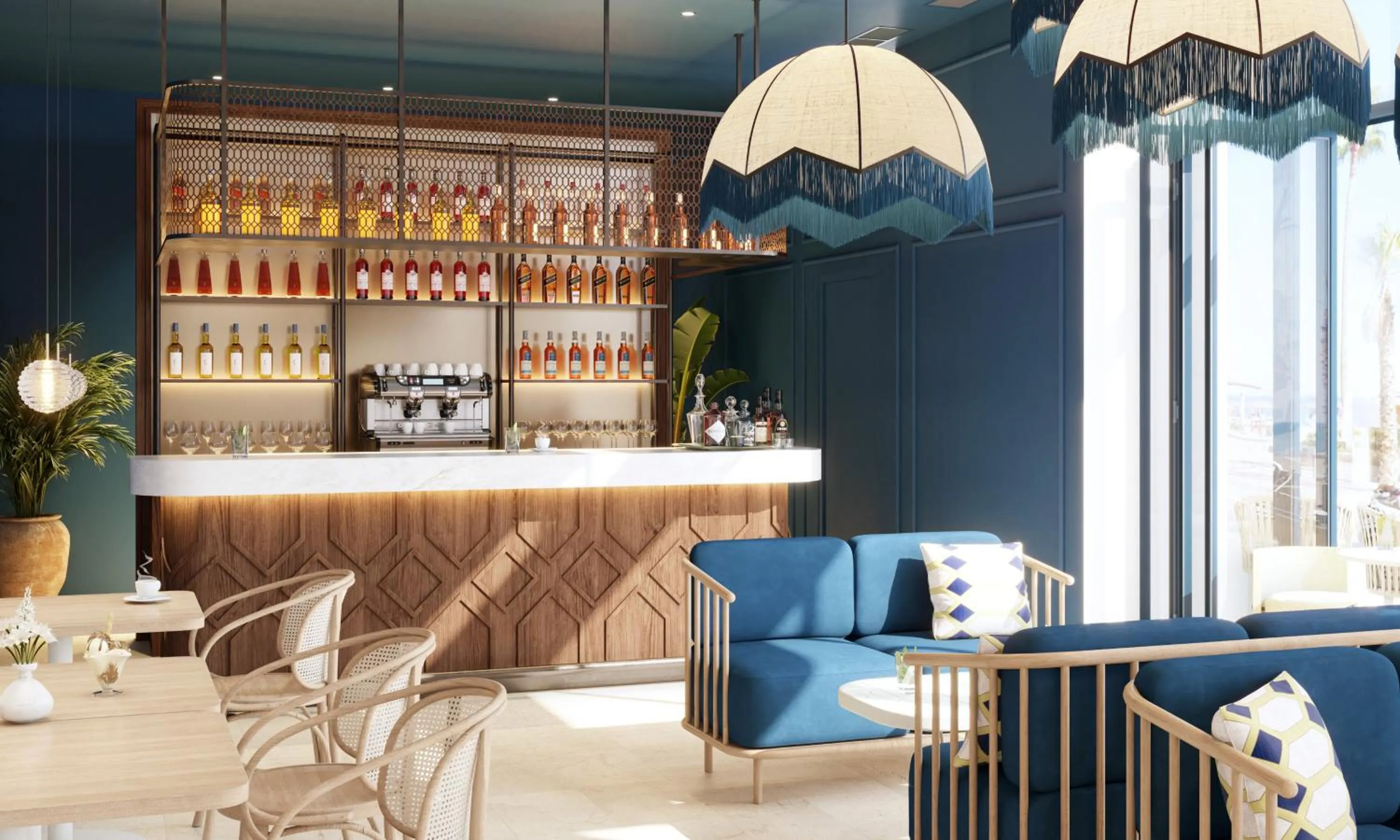 Lounge or bar in Hotel Yaramar - Adults Recommended