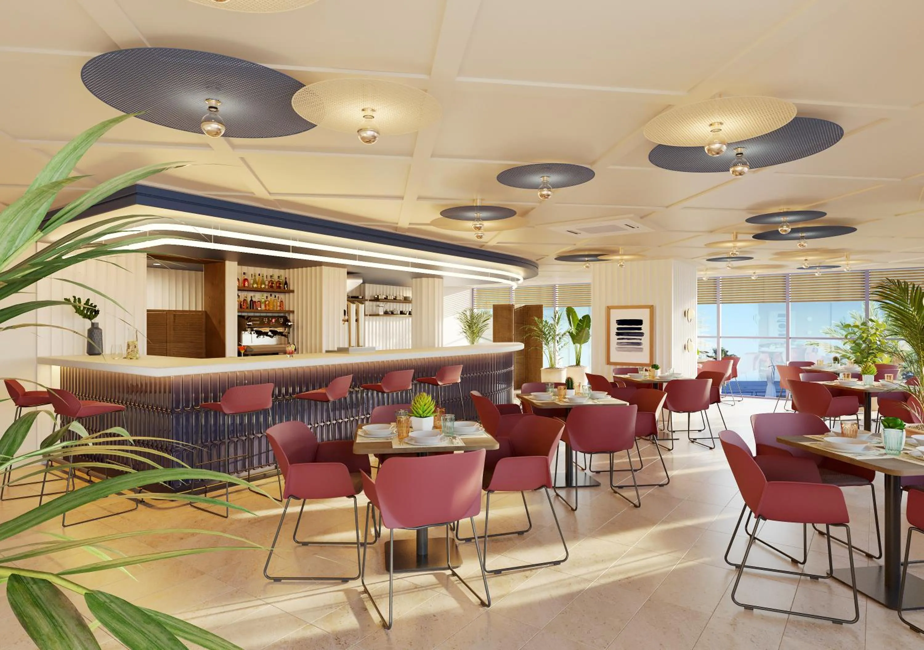 Restaurant/places to eat in Hotel Yaramar - Adults Recommended