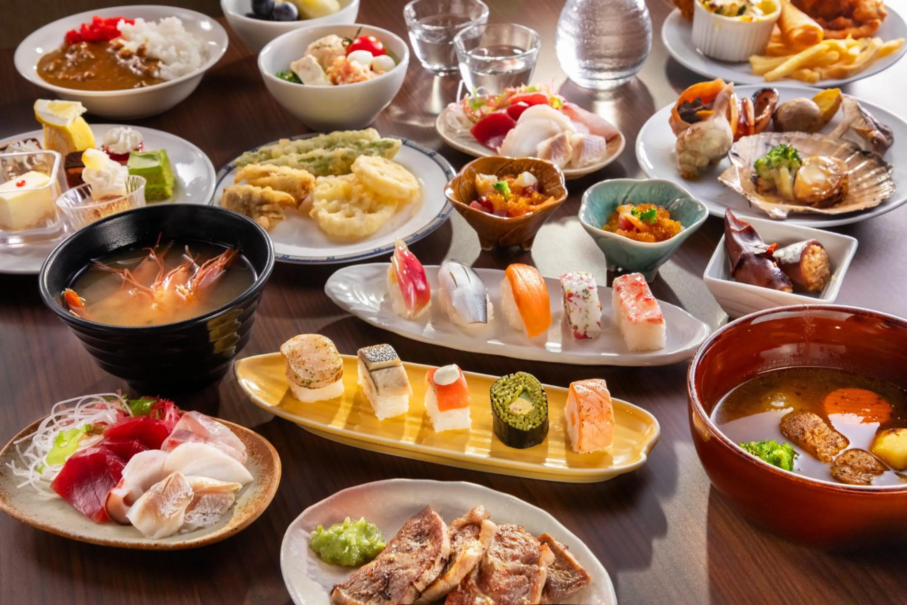 Food in Hakodate Hotel Banso