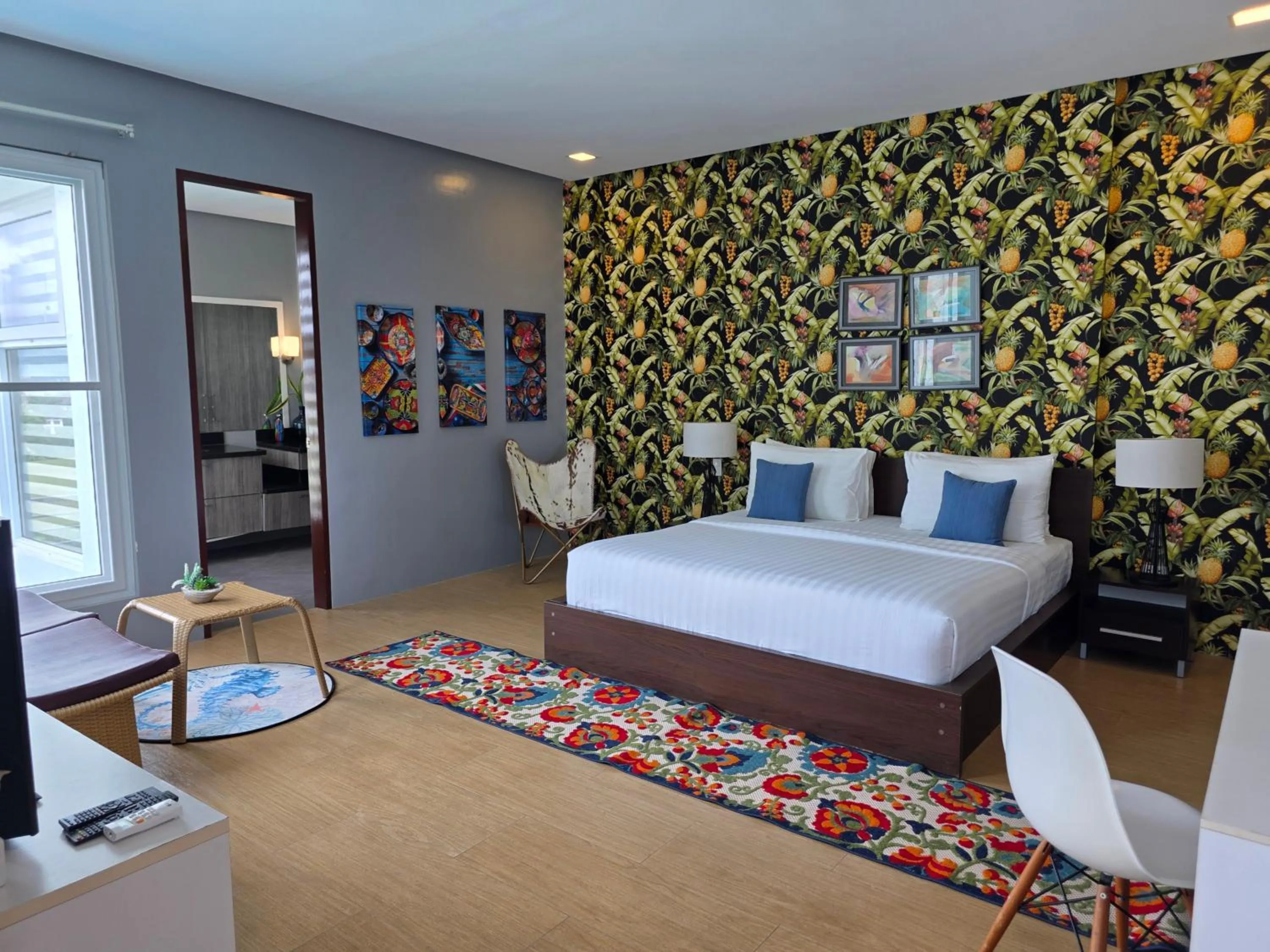 Bedroom, Bed in One Hagdan Villas