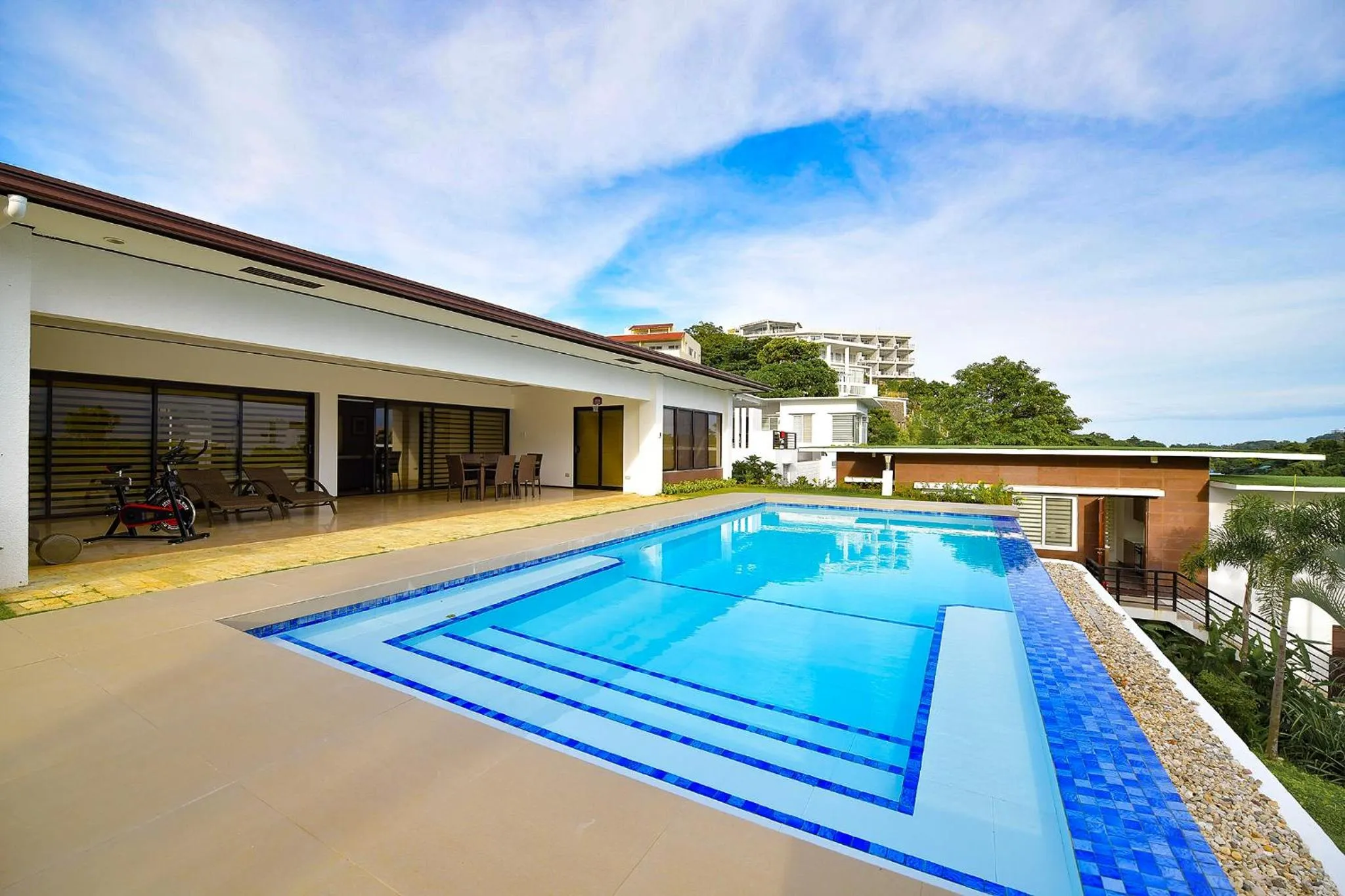 Swimming pool in One Hagdan Villas