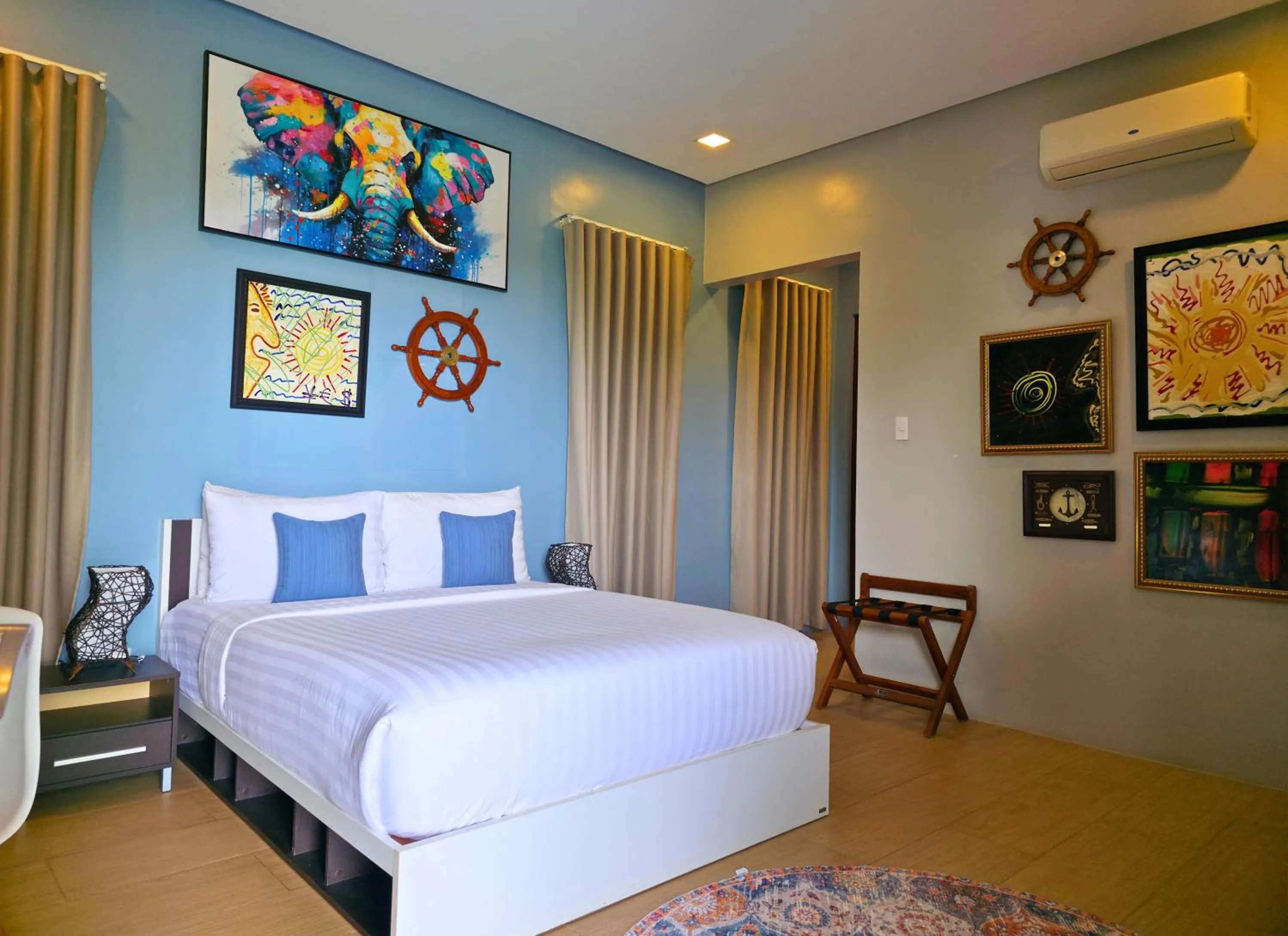 Bedroom, Bed in One Hagdan Villas