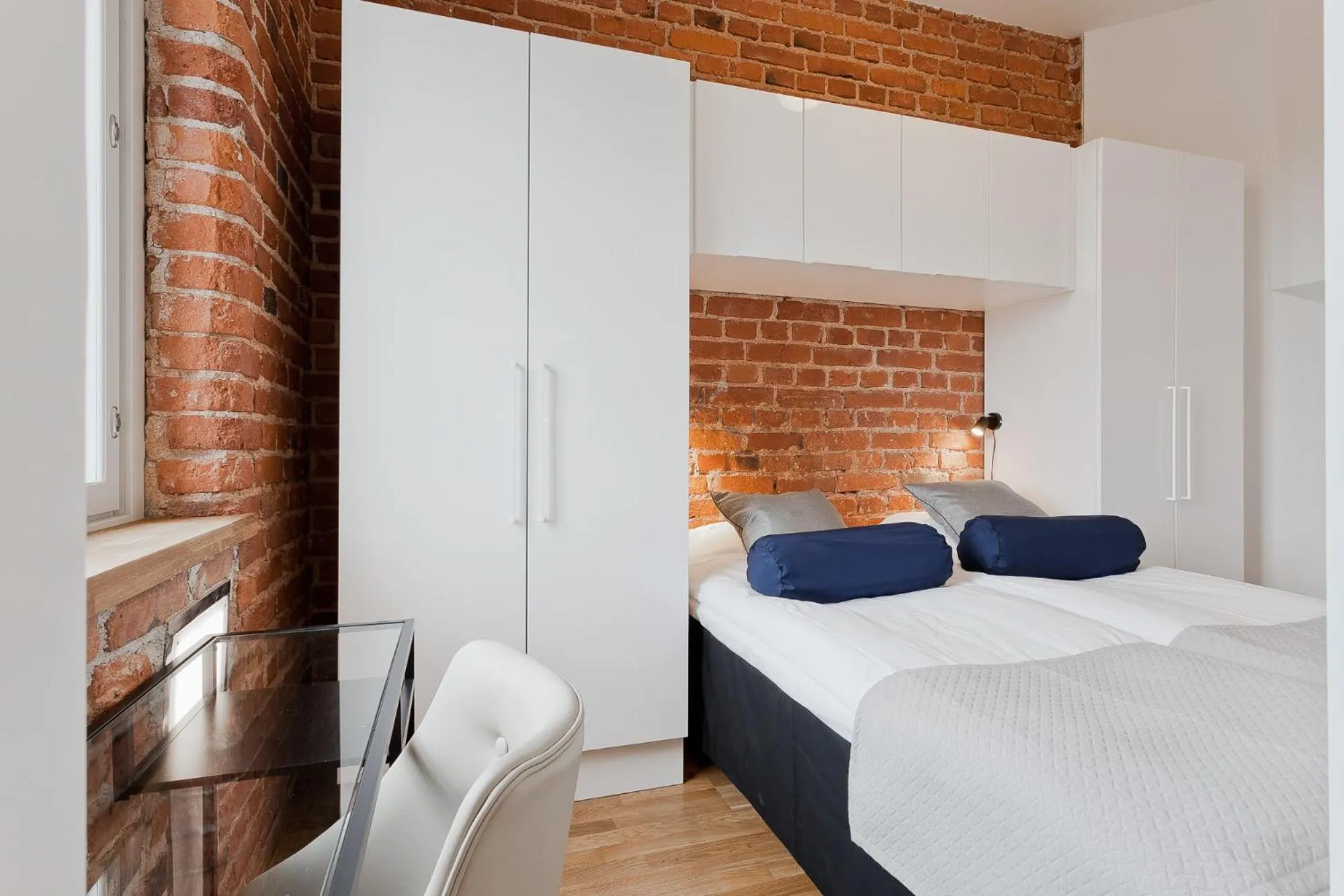 Bed in Forenom Serviced Apartments Turku Kakolanmäki