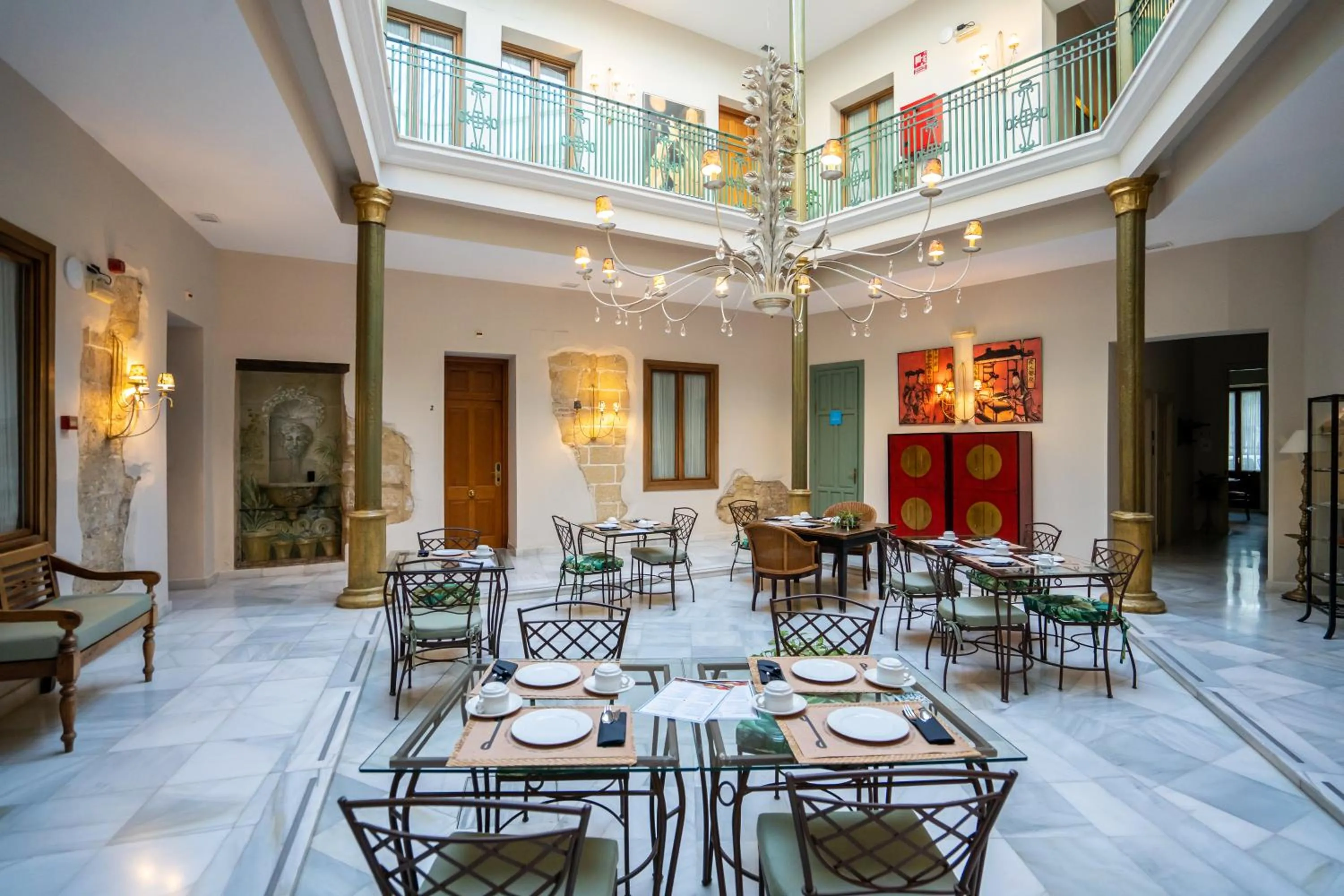 Patio in Hotel YIT Casa Grande