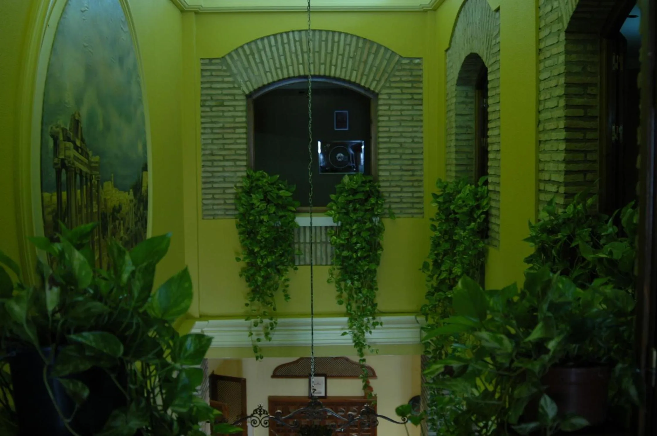 Decorative detail in Hotel Anfiteatro Romano