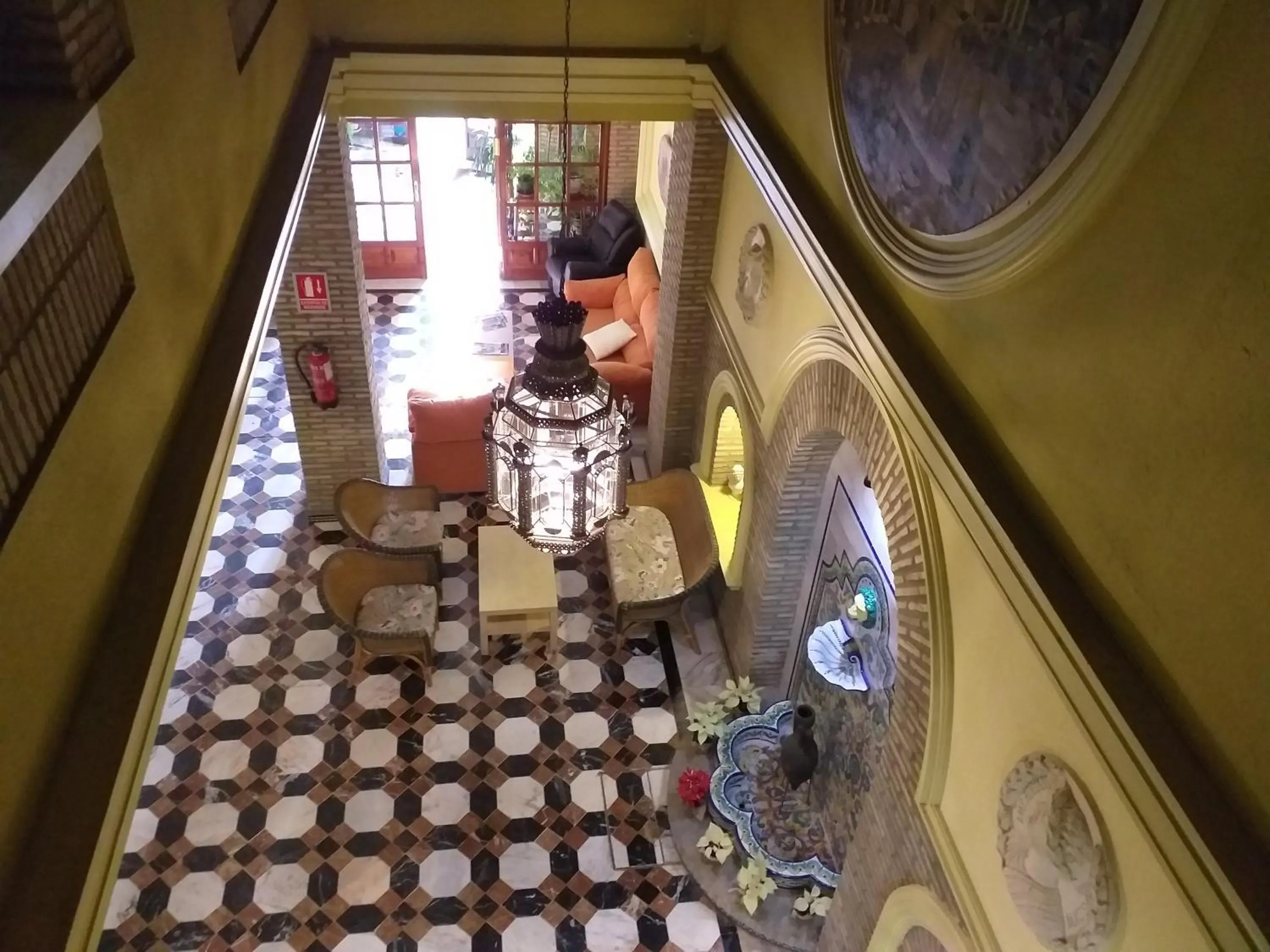 Lobby or reception in Hotel Anfiteatro Romano