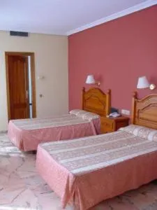 Photo of the whole room, Bed in Hotel Anfiteatro Romano