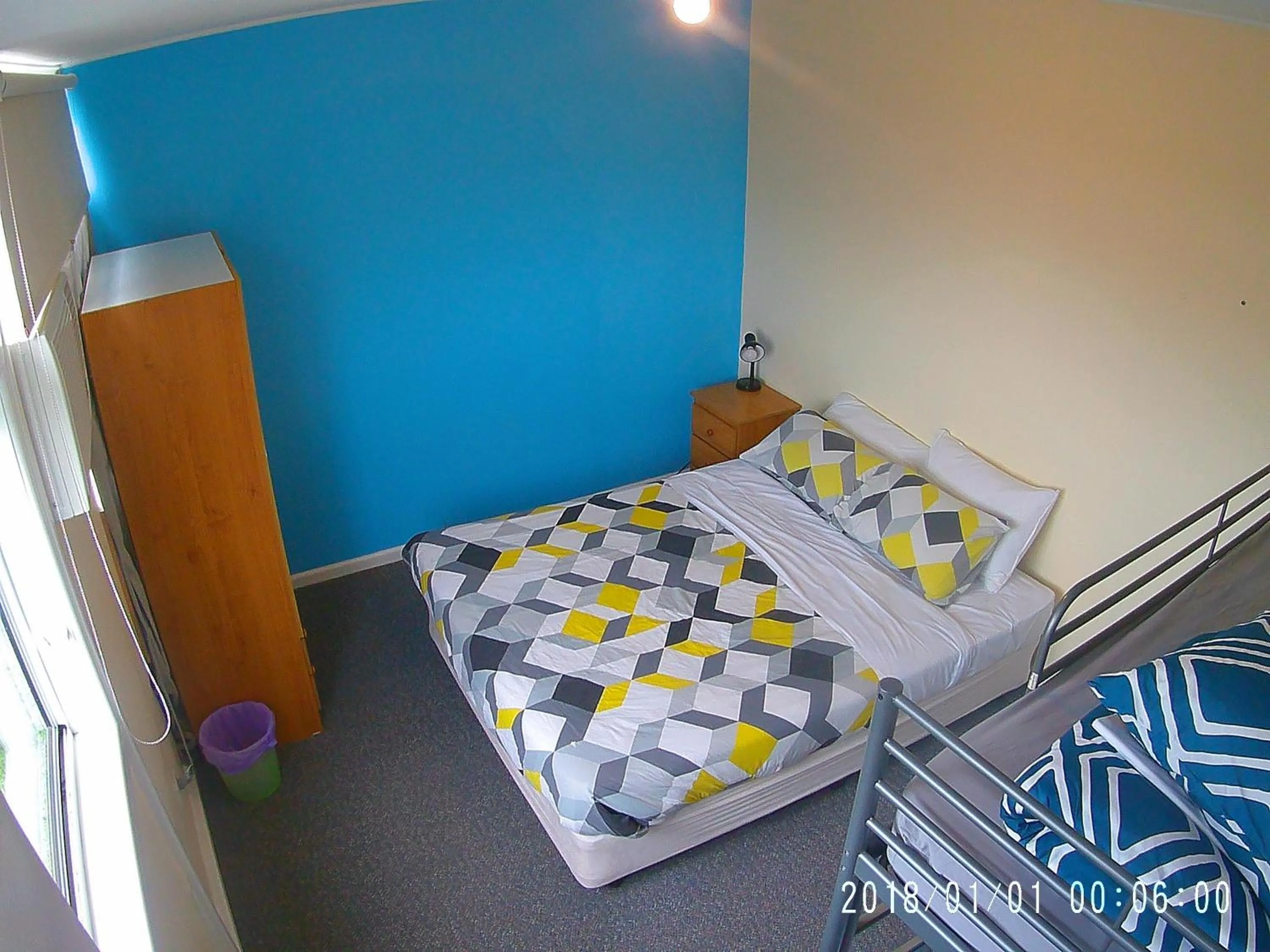 Bed in Turn-in Motel