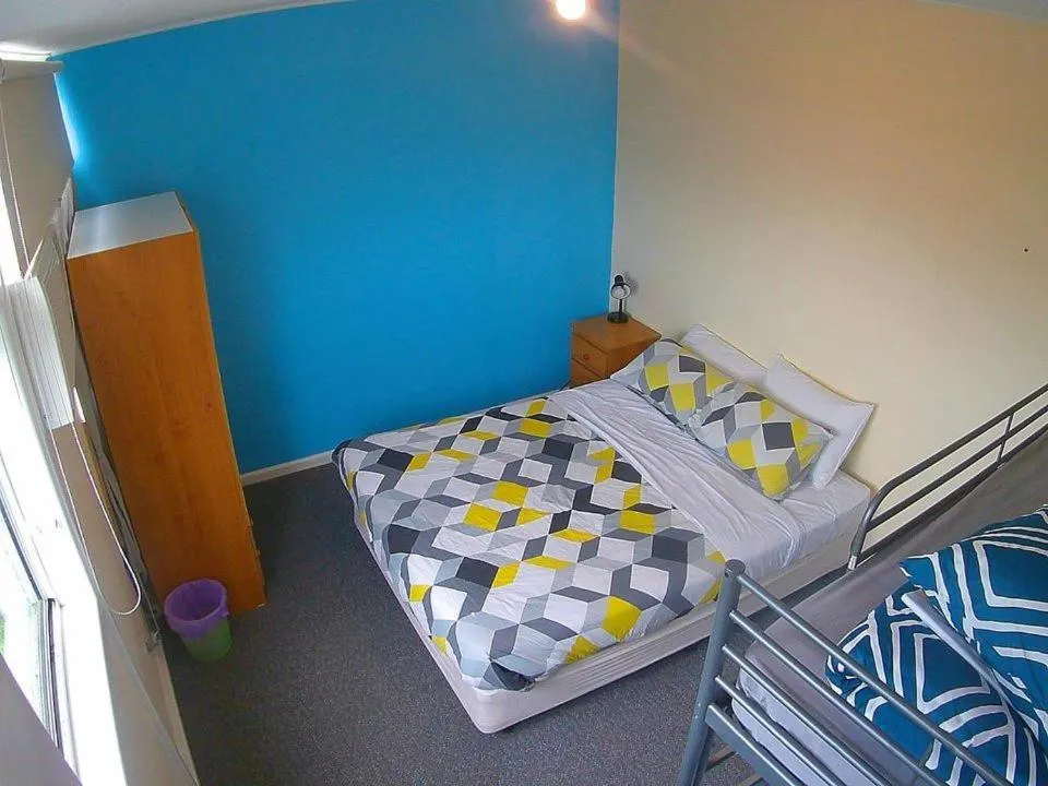 Bed in Turn-in Motel