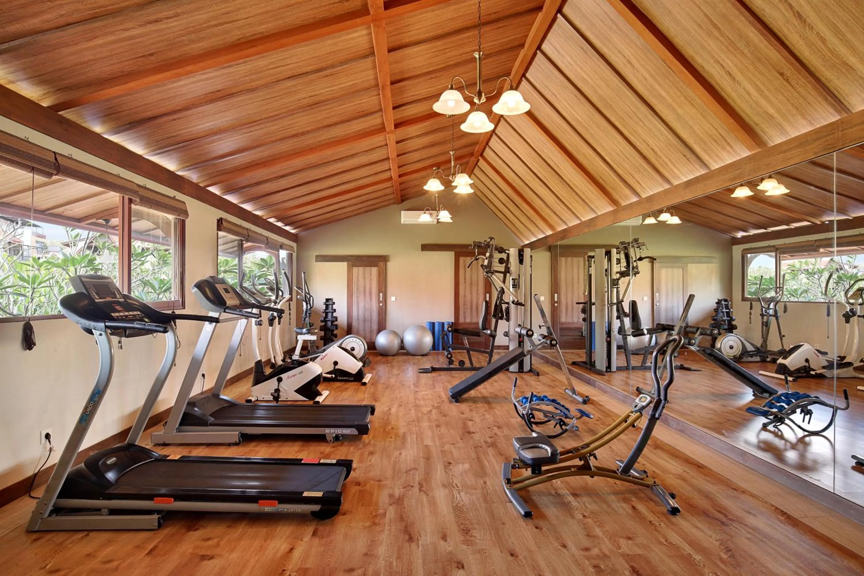 Fitness centre/facilities in Puri Sabina Bed & Breakfast