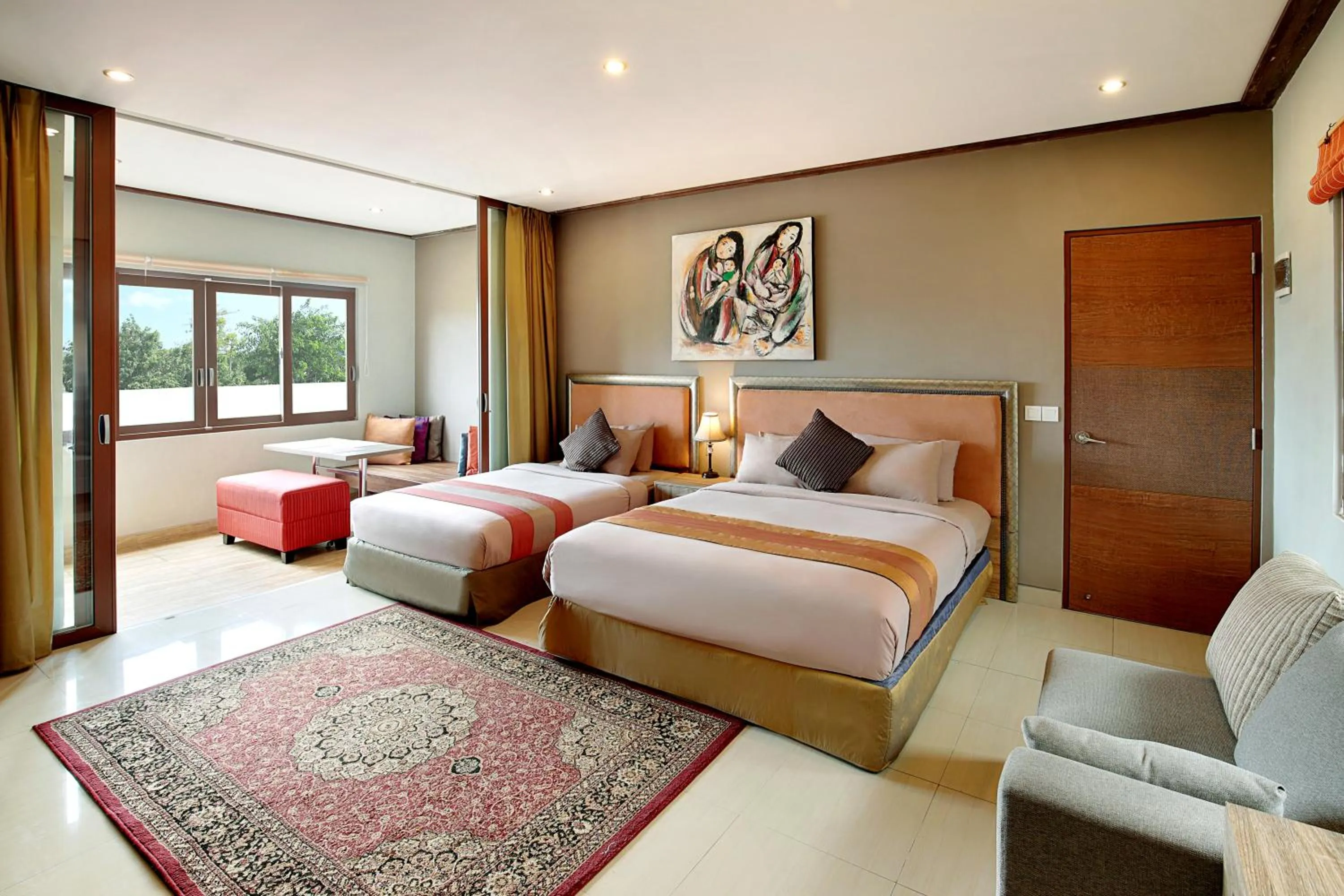 Photo of the whole room, Bed in Puri Sabina Bed & Breakfast