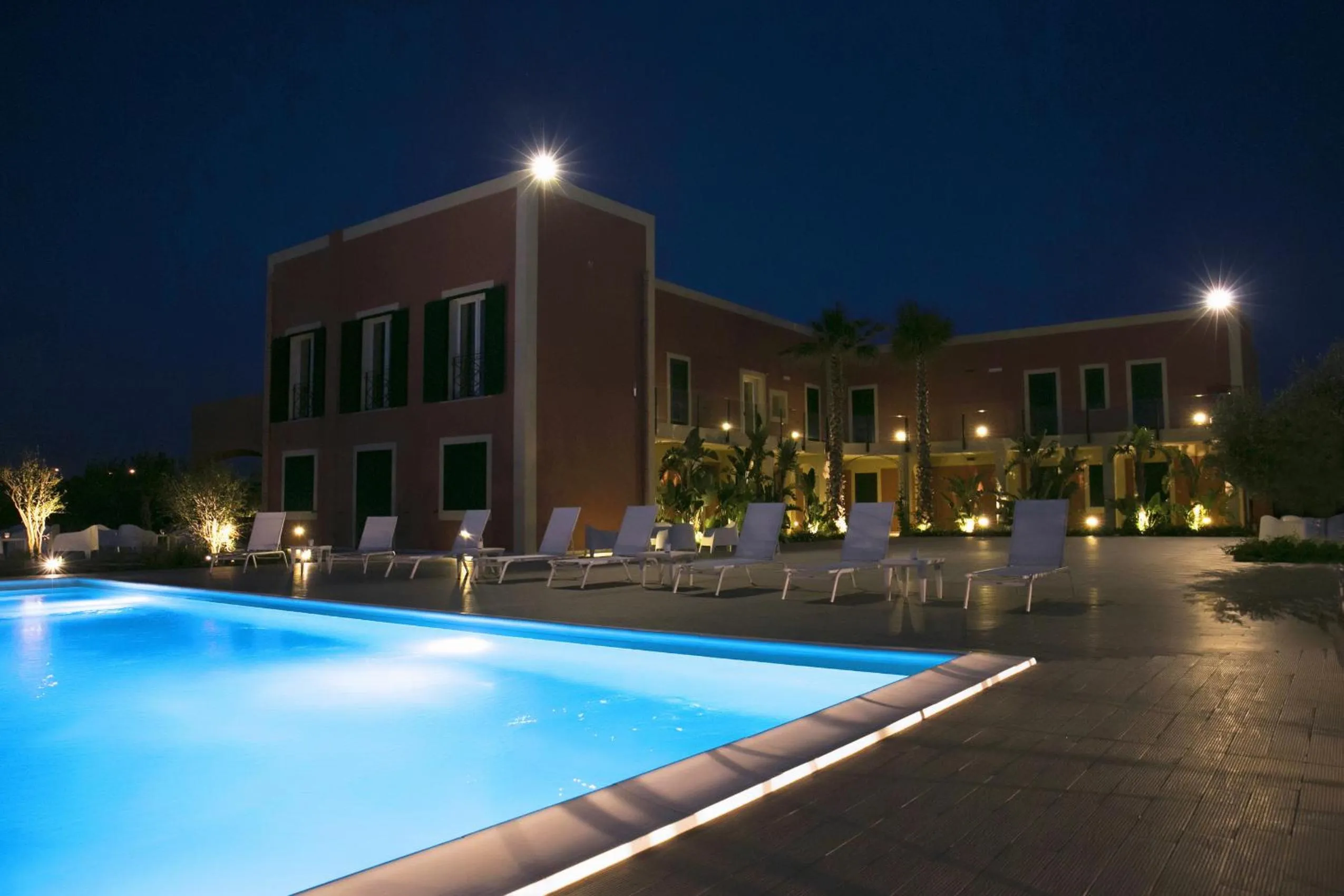 Patio in Corte Olea Resort