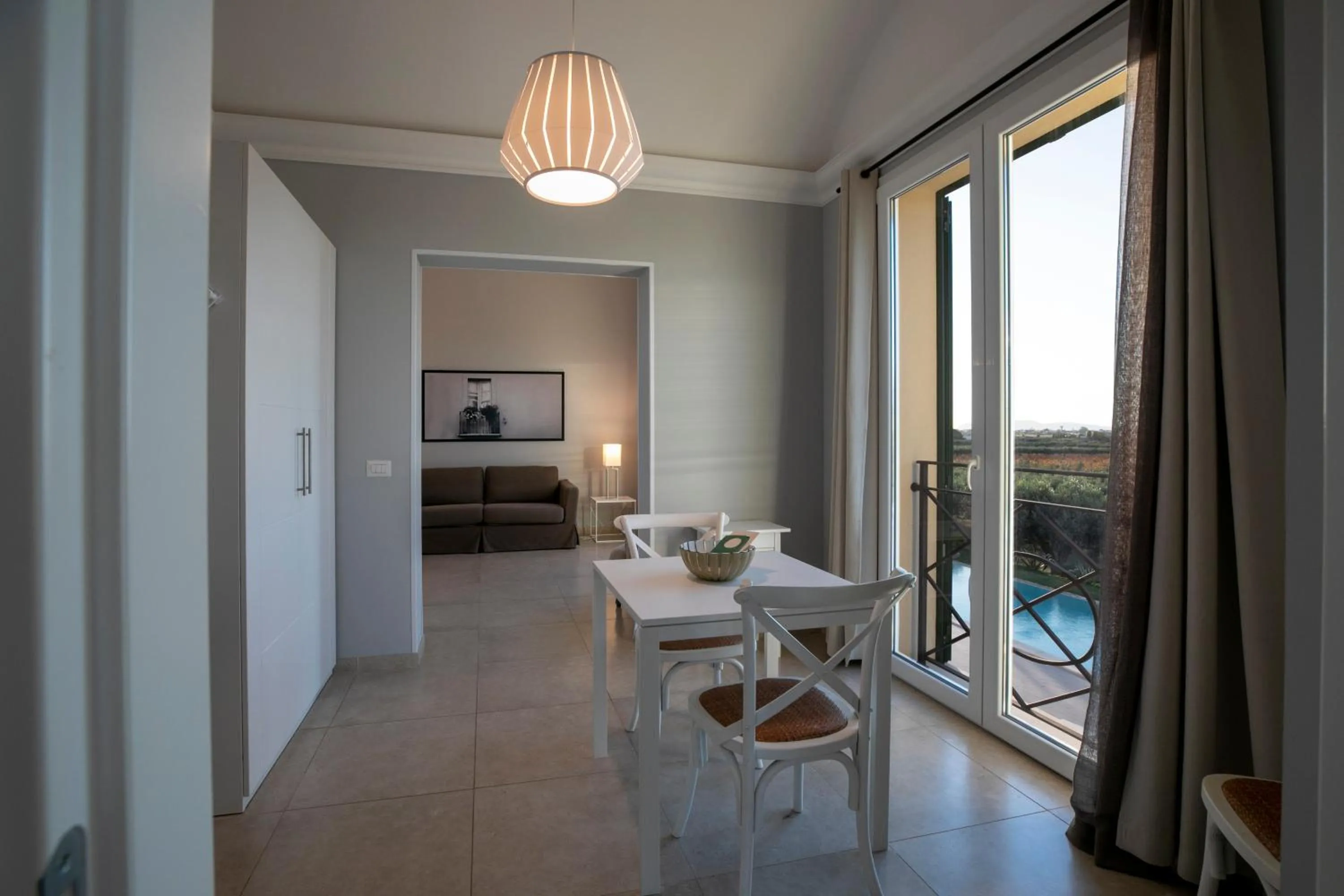 Dining area in Corte Olea Resort