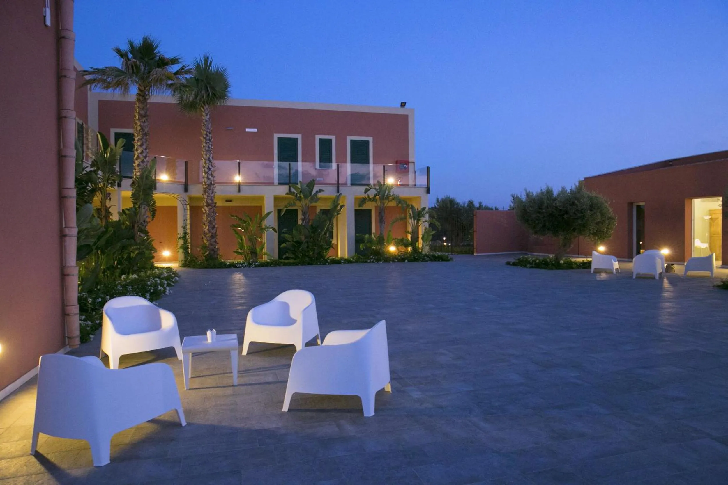 Patio in Corte Olea Resort