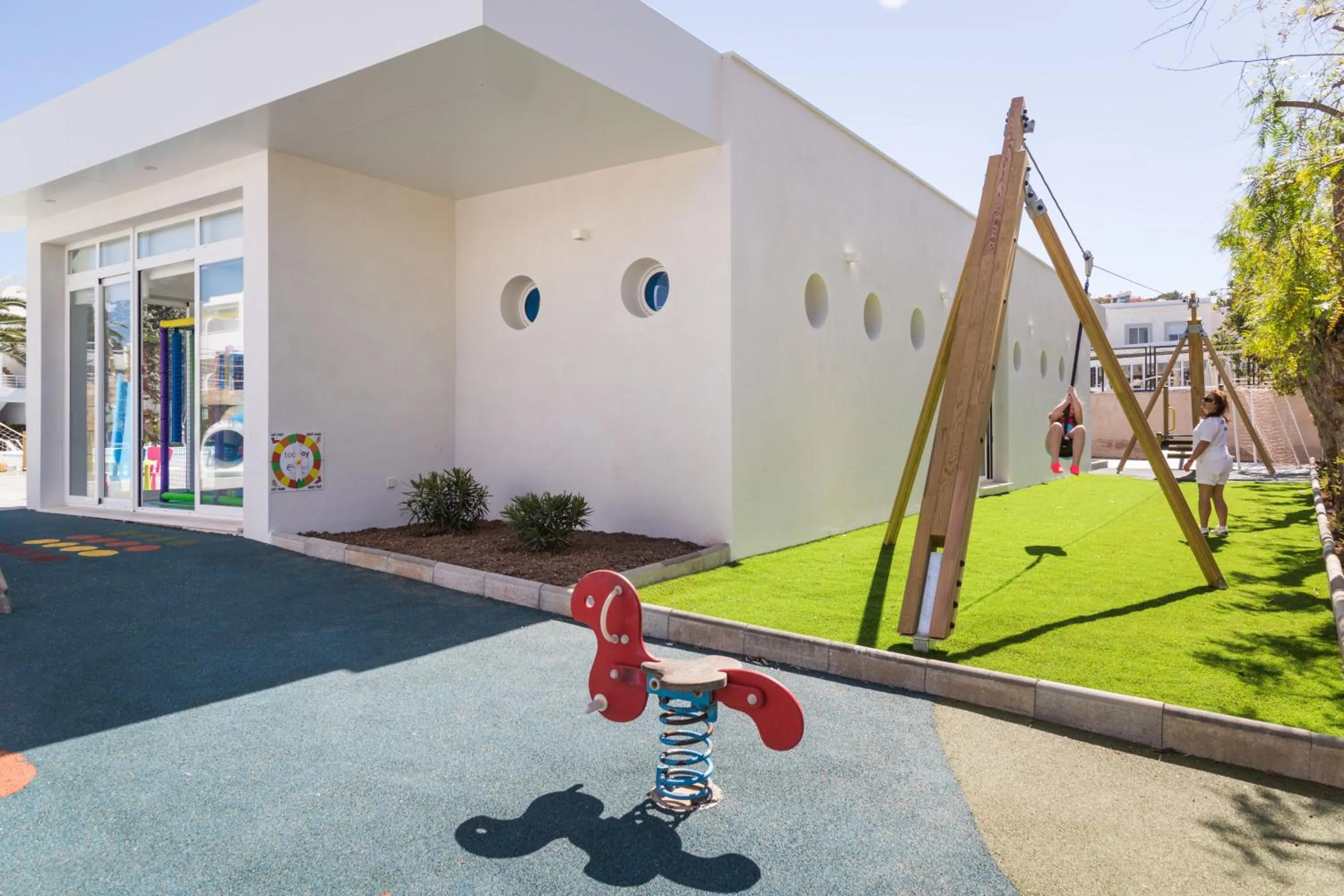 Children play ground in Jutlandia Family Resort