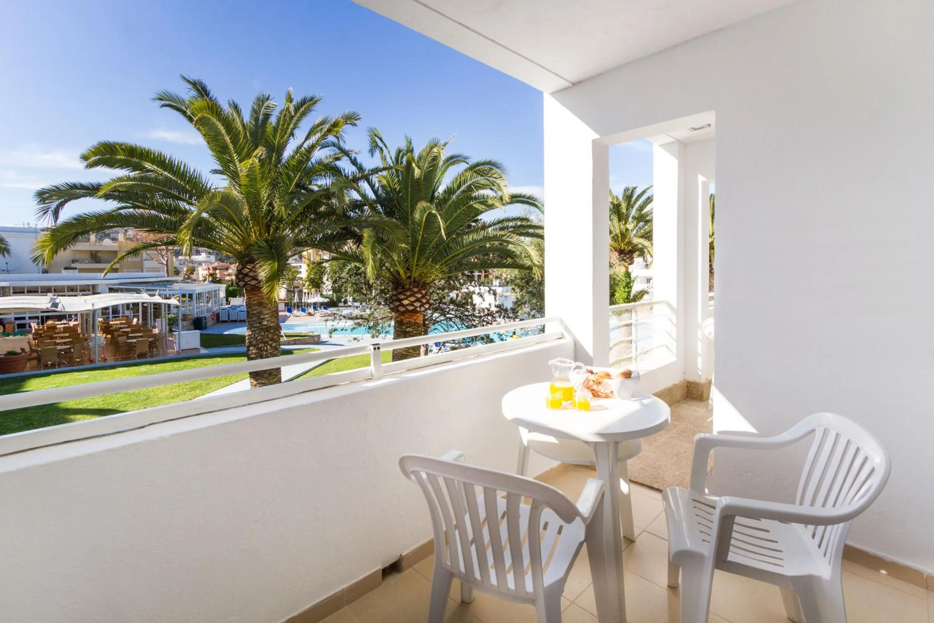 Balcony/Terrace in Jutlandia Family Resort