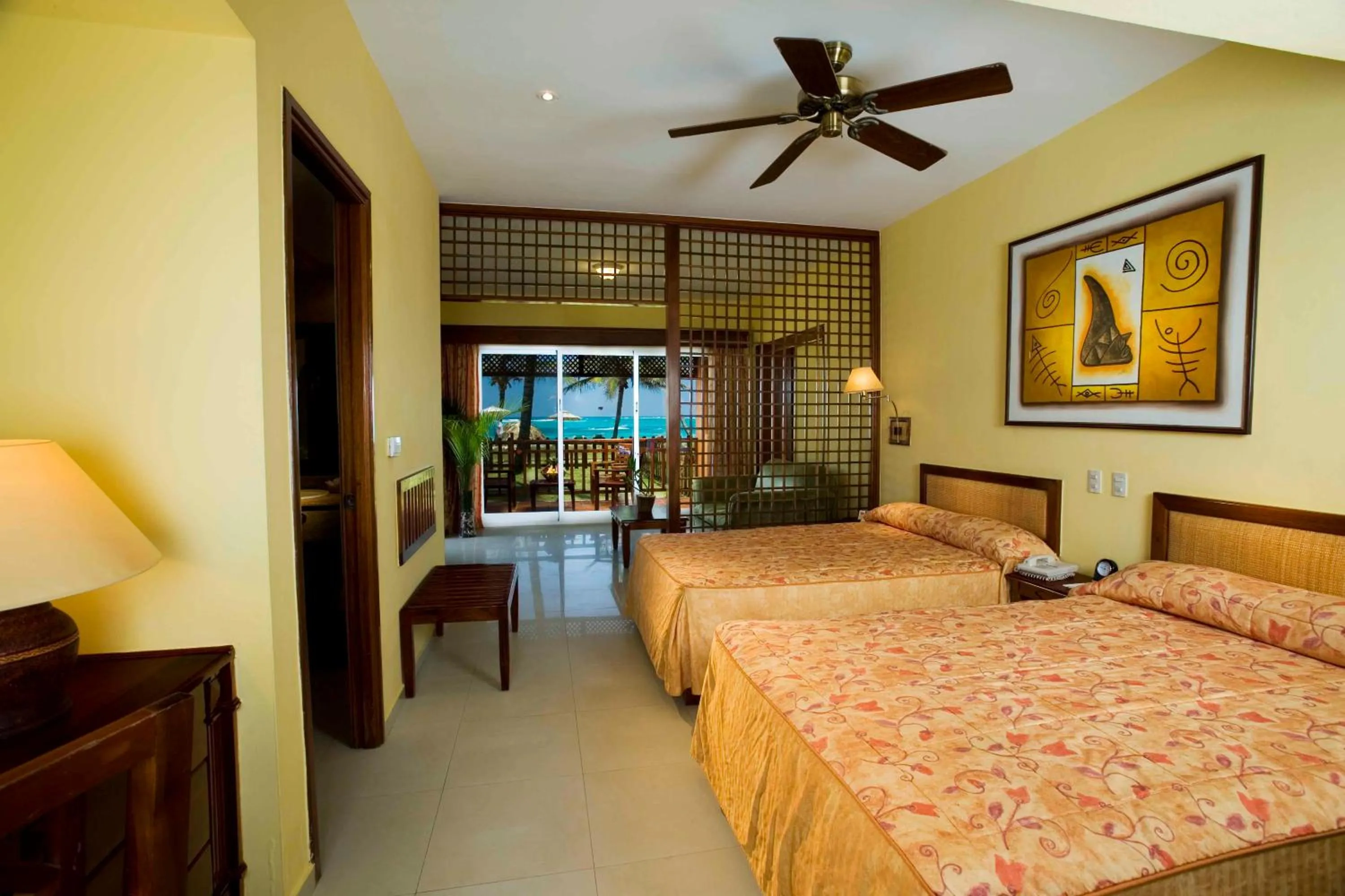 Bedroom, Bed in VIK Hotel Cayena Beach All Inclusive