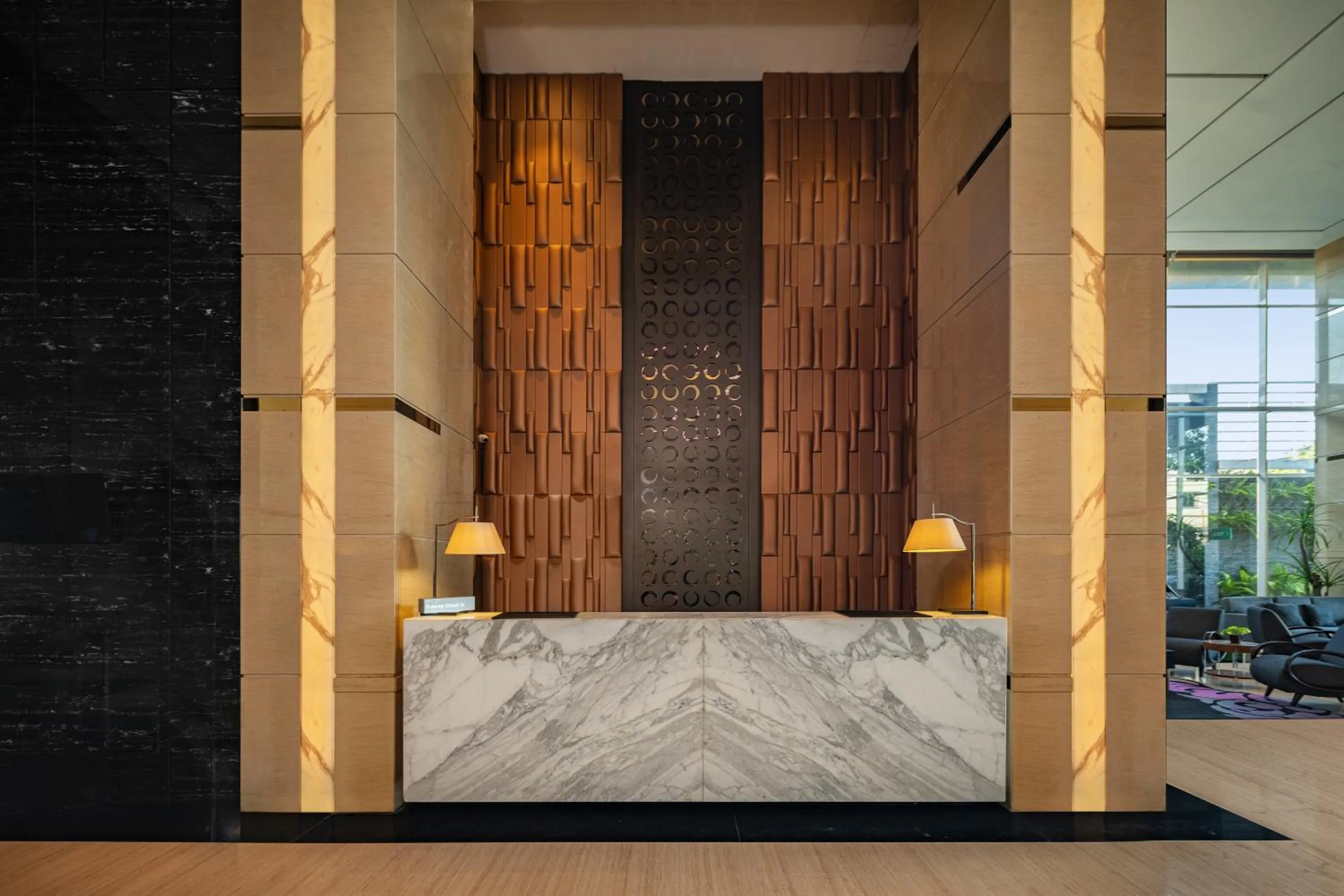 Lobby or reception in Melia Makassar