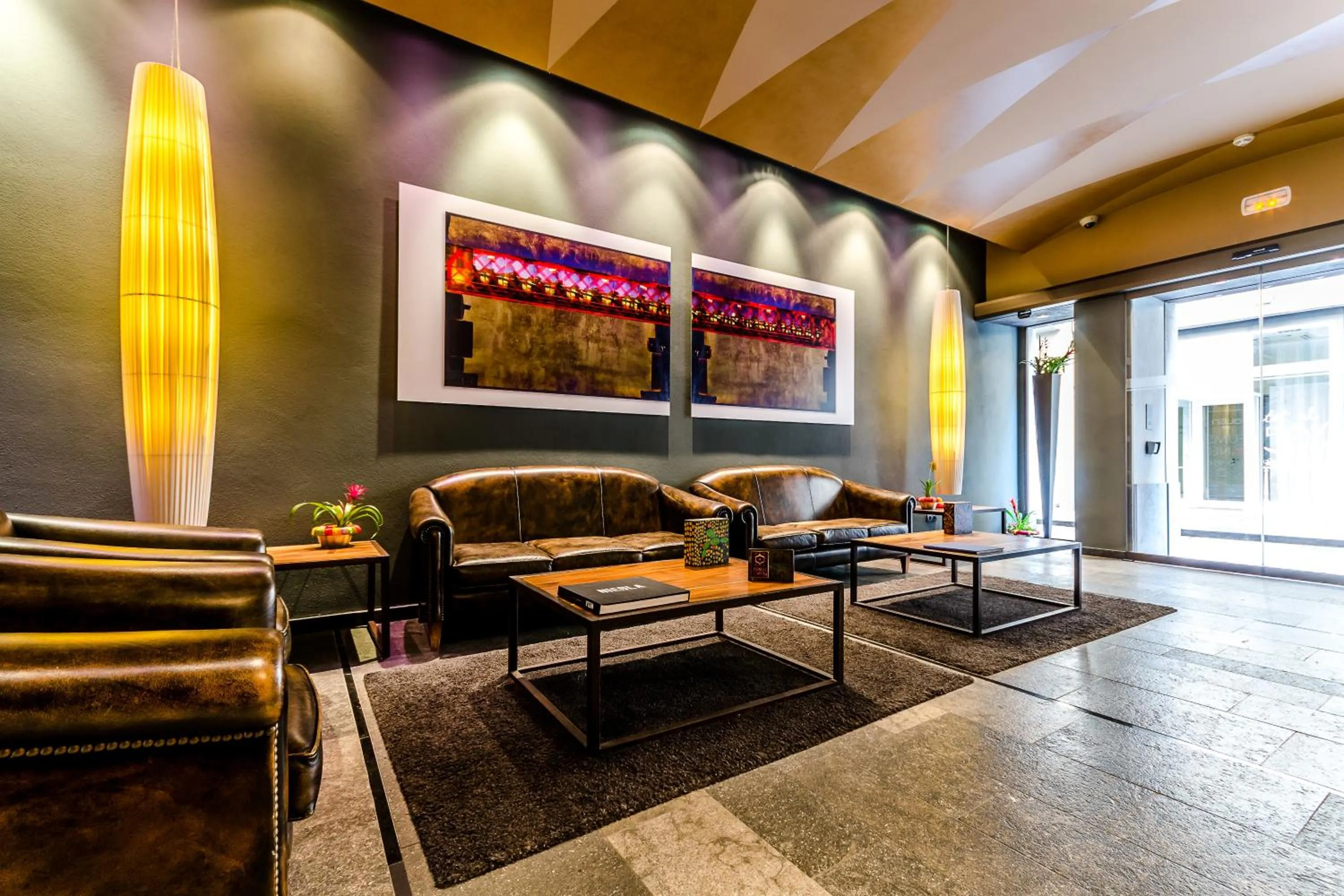 Lobby or reception in Hotel Nord 1901