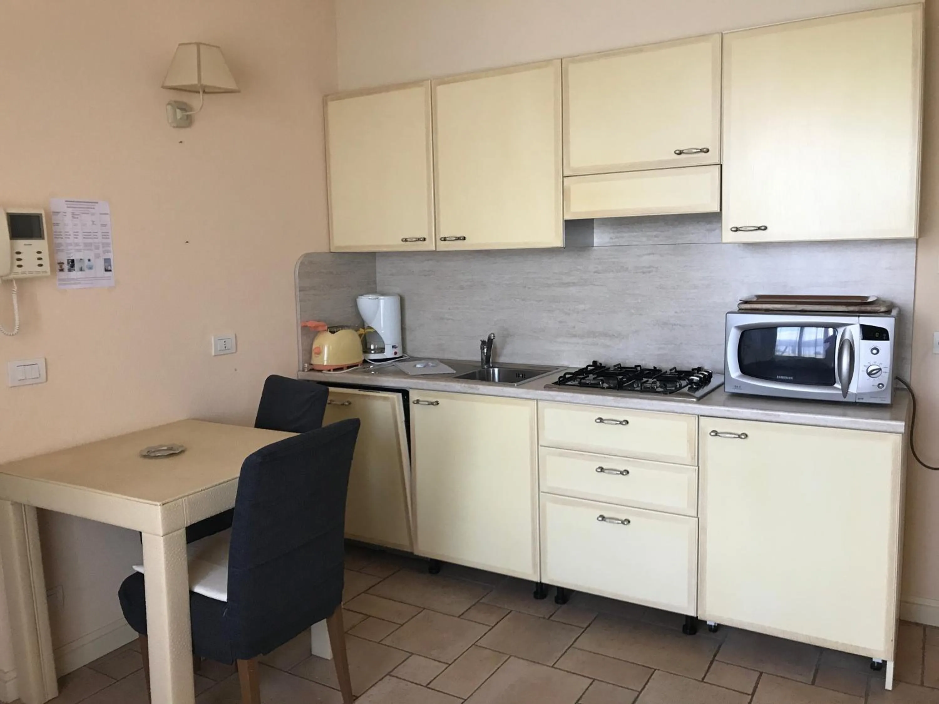 Kitchen or kitchenette in Residence Il Vigneto