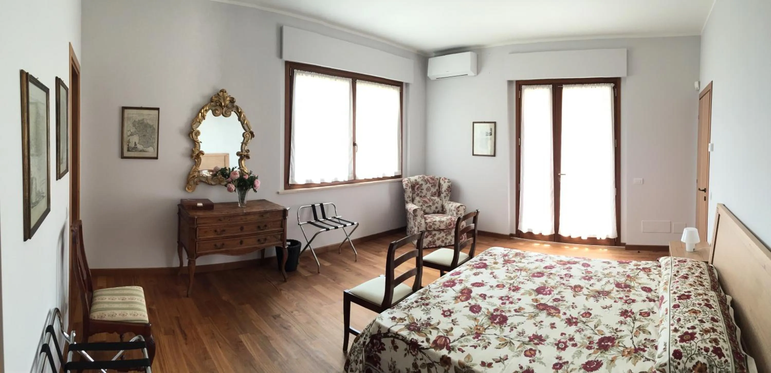 Bed in IlPoggetto Bed&Breakfast