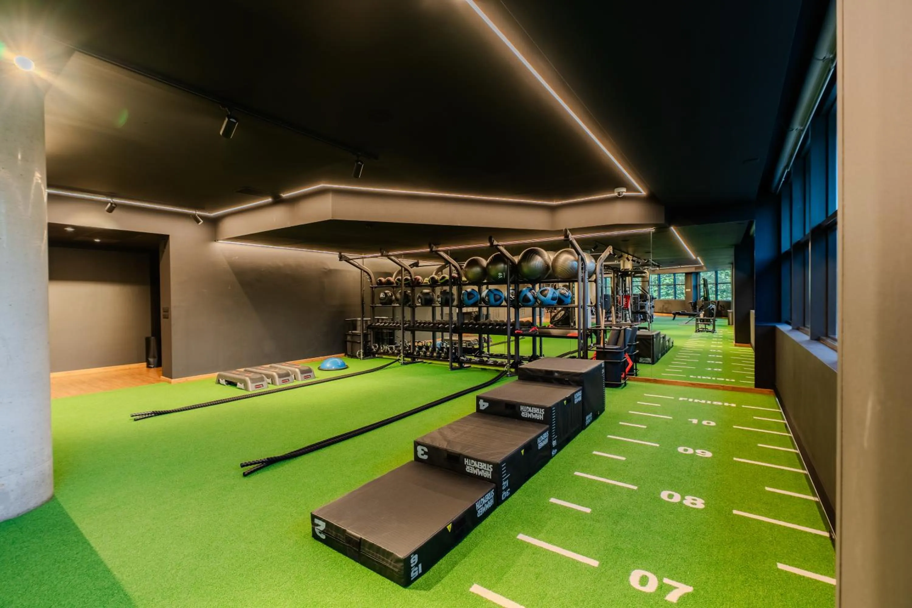 Fitness centre/facilities in Spirit Hotel Gran Bilbao