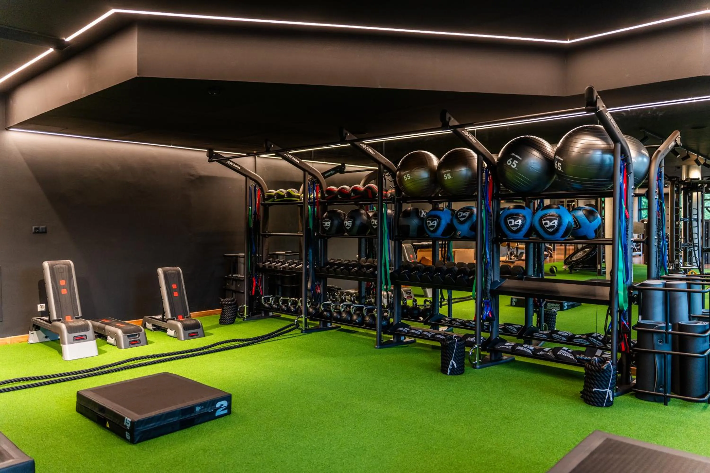 Fitness centre/facilities in Spirit Hotel Gran Bilbao