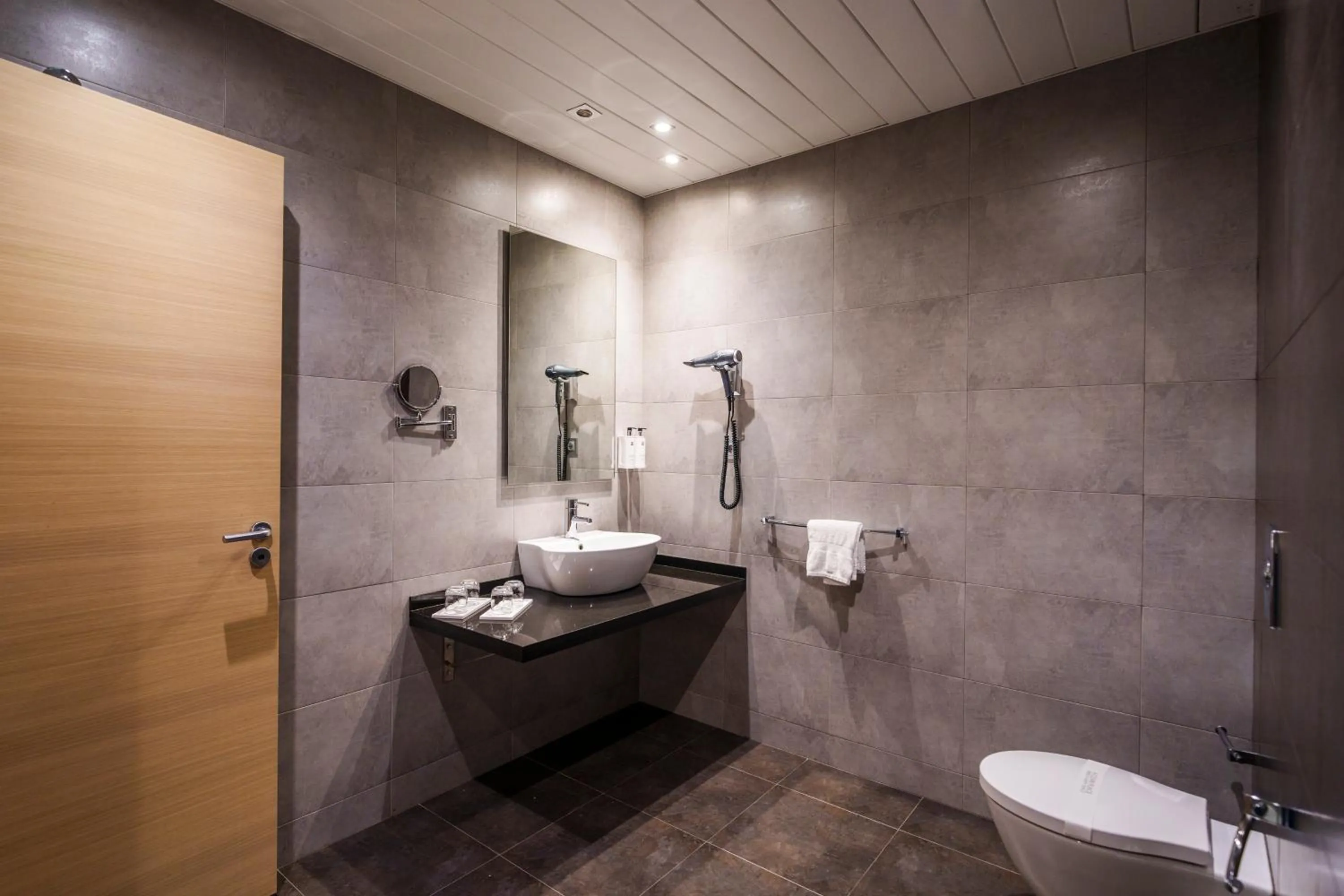 Bathroom in Spirit Hotel Gran Bilbao