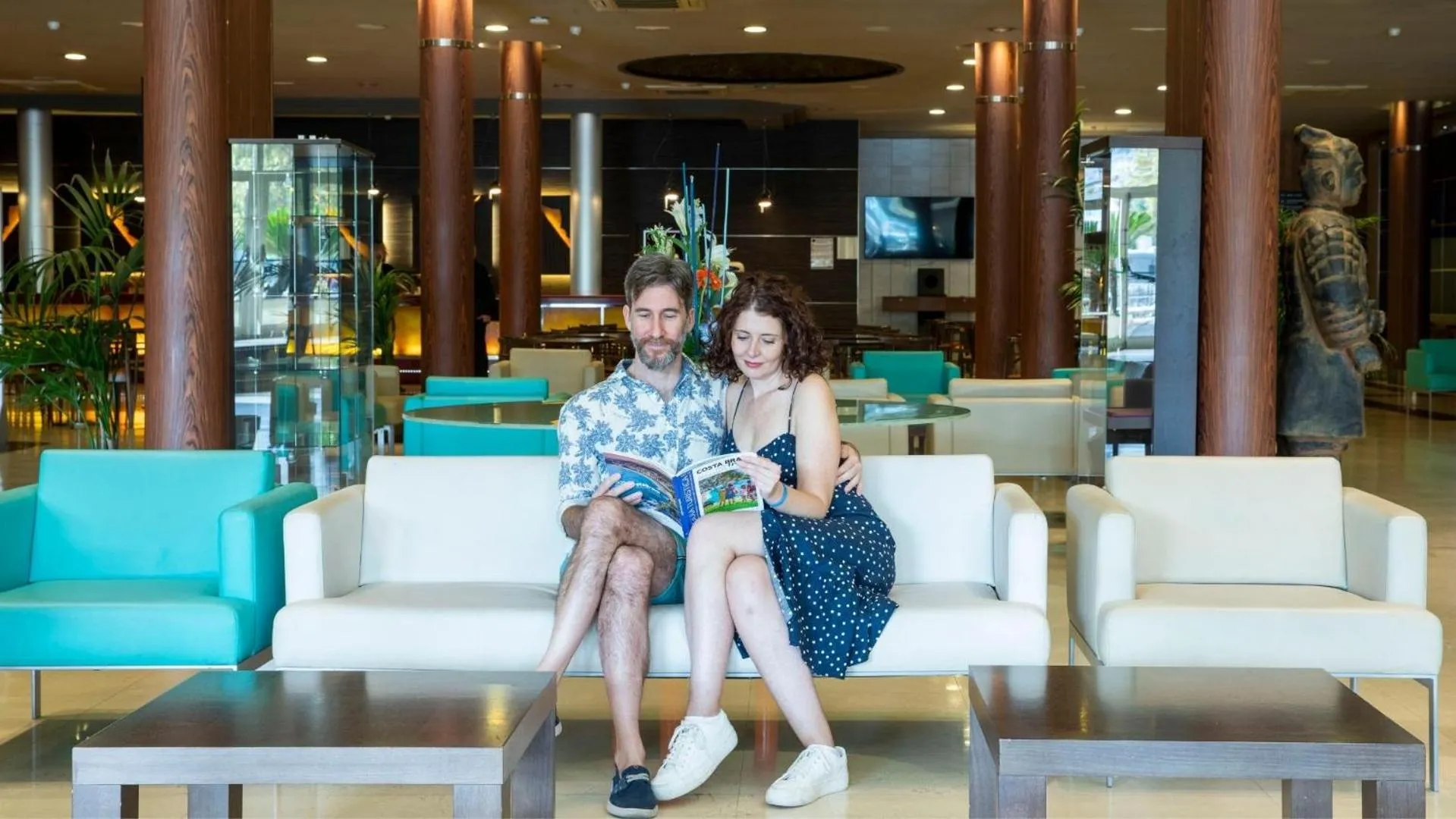 Lobby or reception in Evenia Olympic Palace