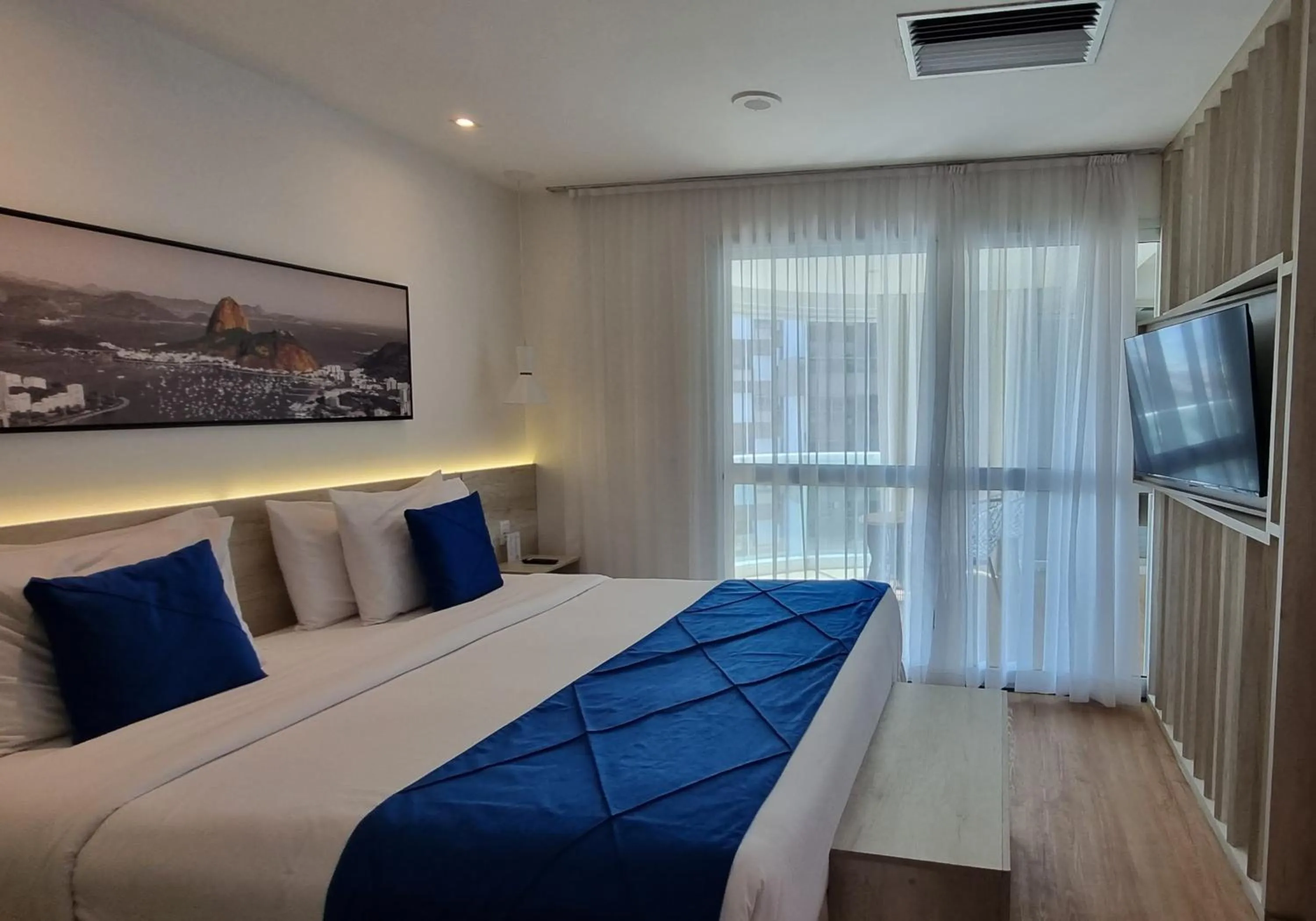 Bed in Wyndham Rio Barra