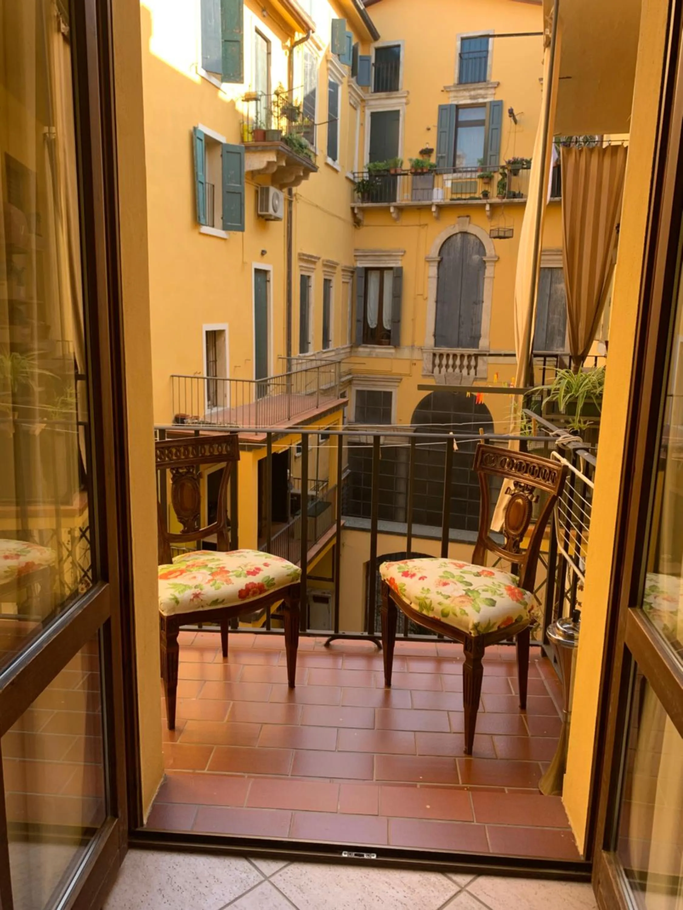 Balcony/Terrace in Notti sull'Adige