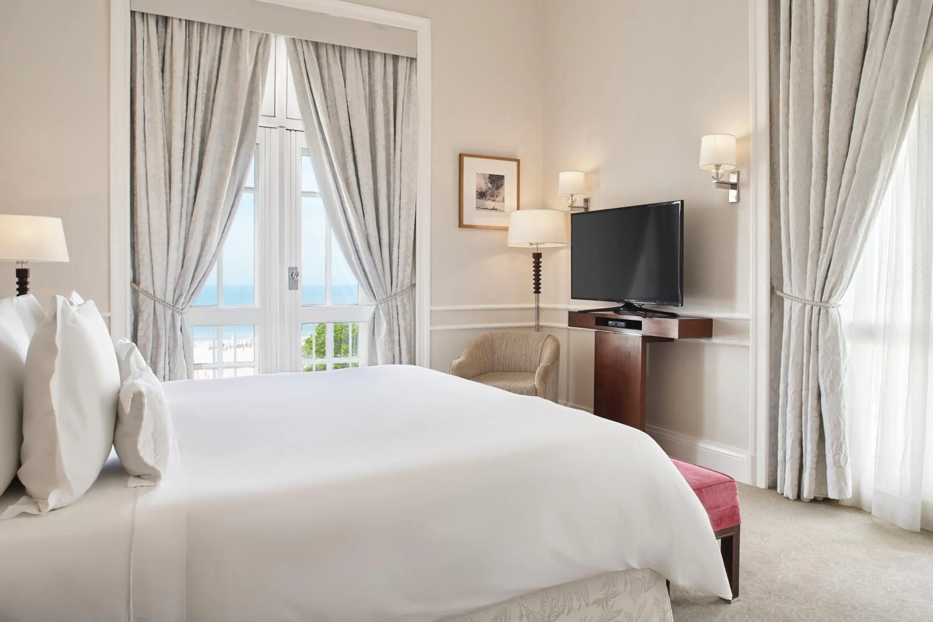 Bed in Copacabana Palace, A Belmond Hotel, Rio de Janeiro