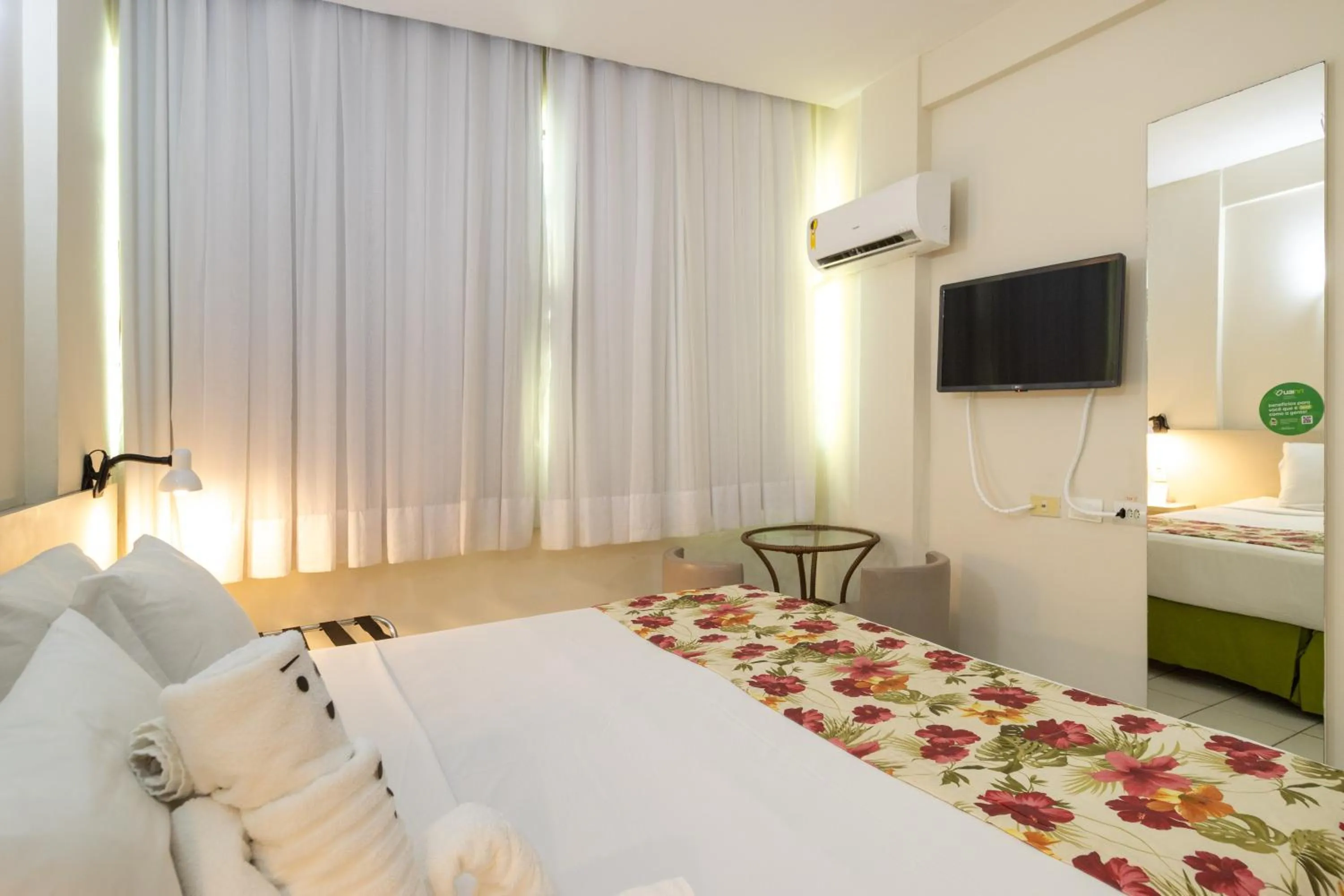 Bed in Hotel Golden Park Recife Boa Viagem By Nacional Inn