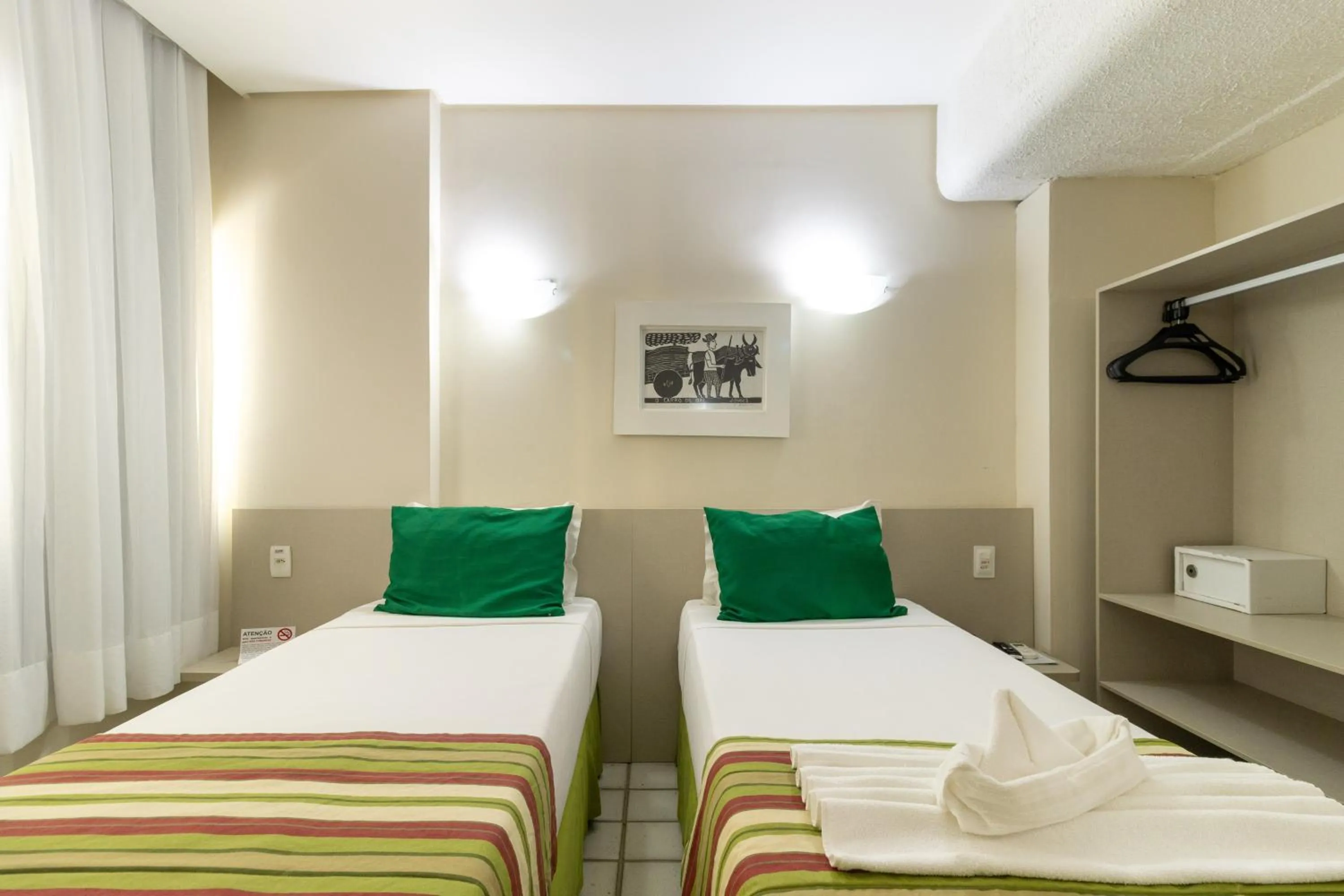 Bed in Hotel Golden Park Recife Boa Viagem By Nacional Inn