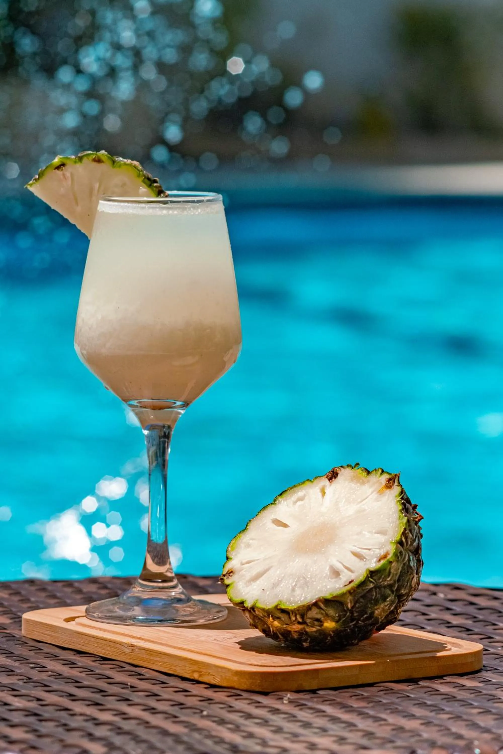Pool view in Grande Hotel da Barra