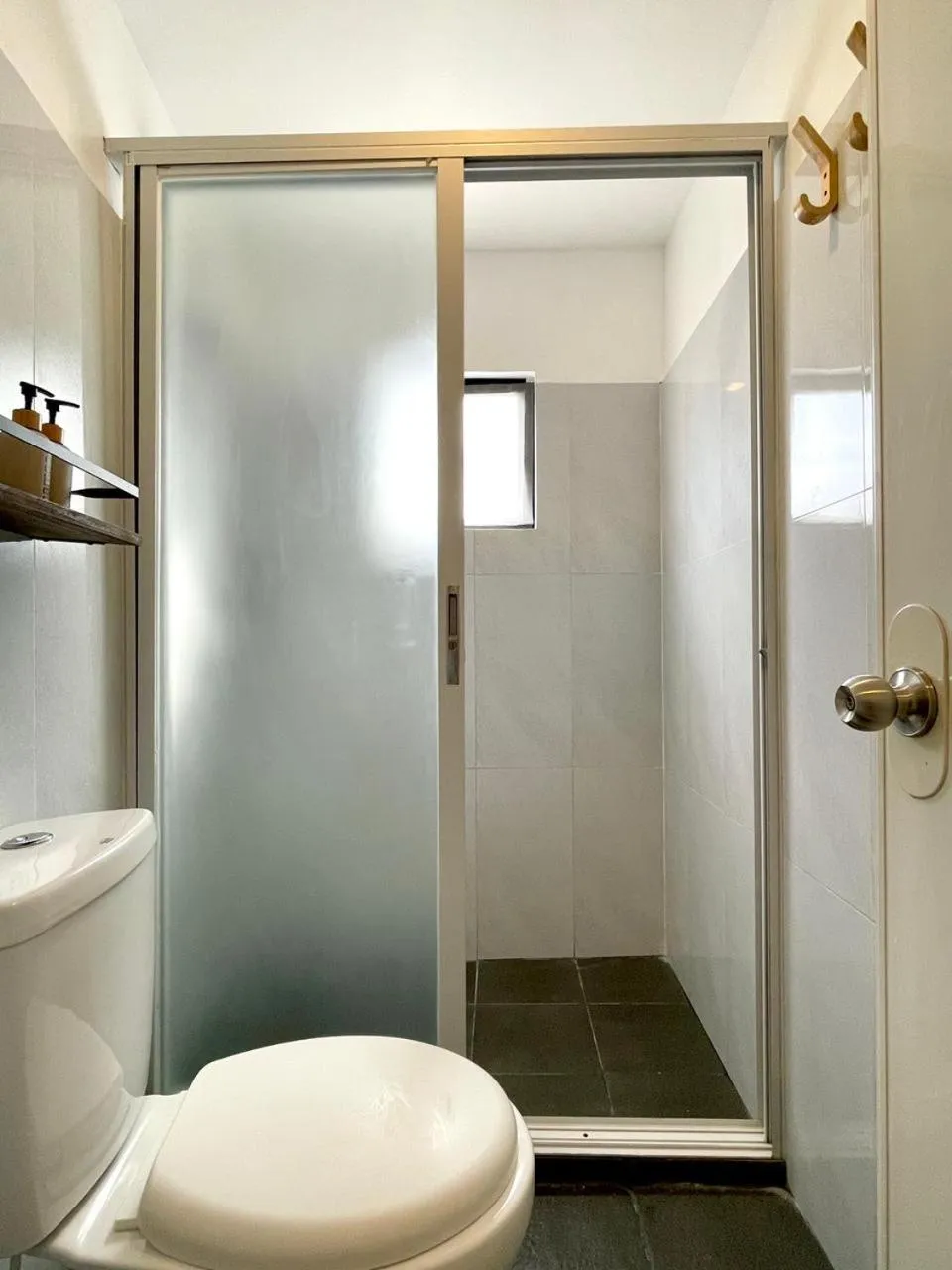 Shower in Chill Out Hostel