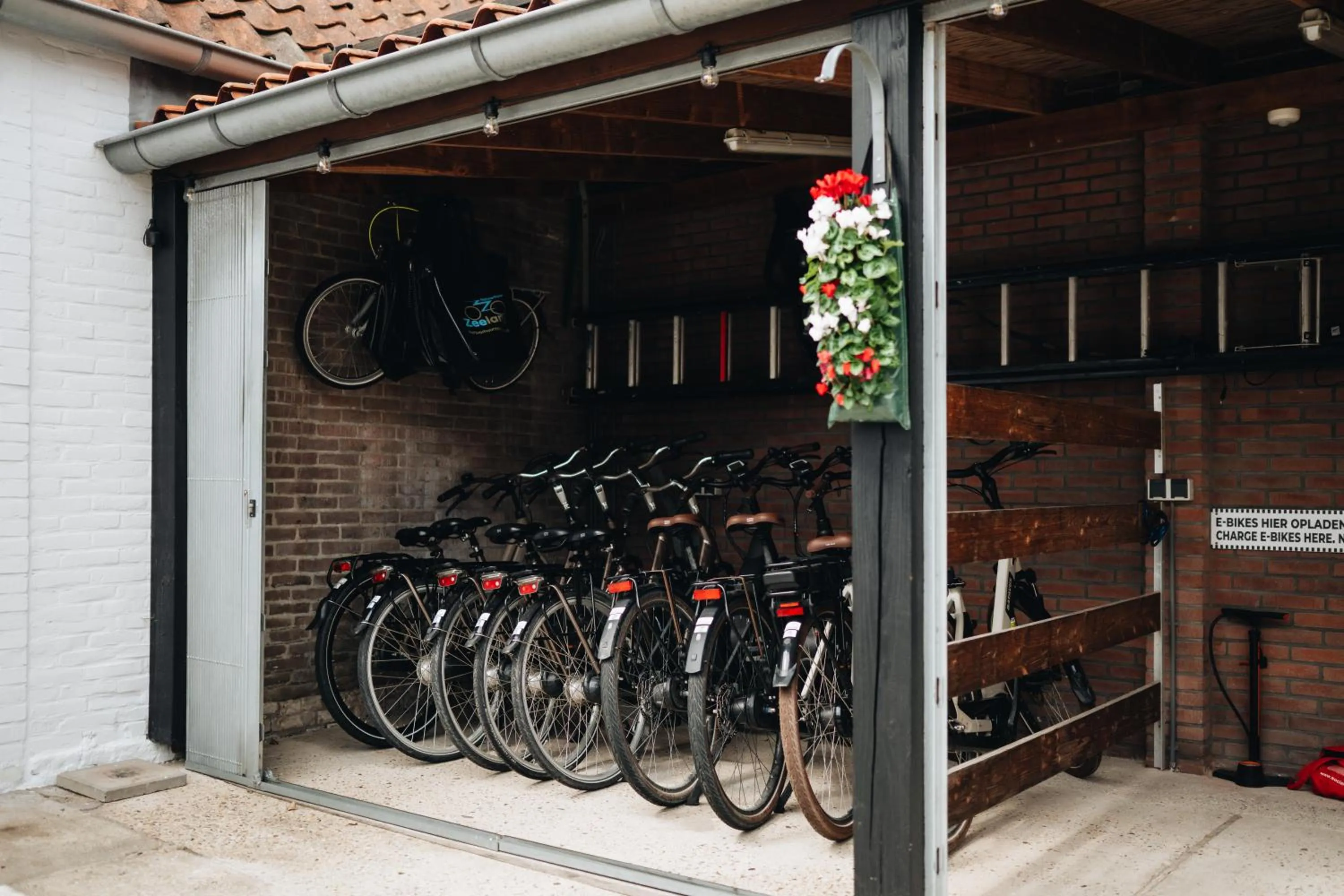 Cycling in Hotel Blooker