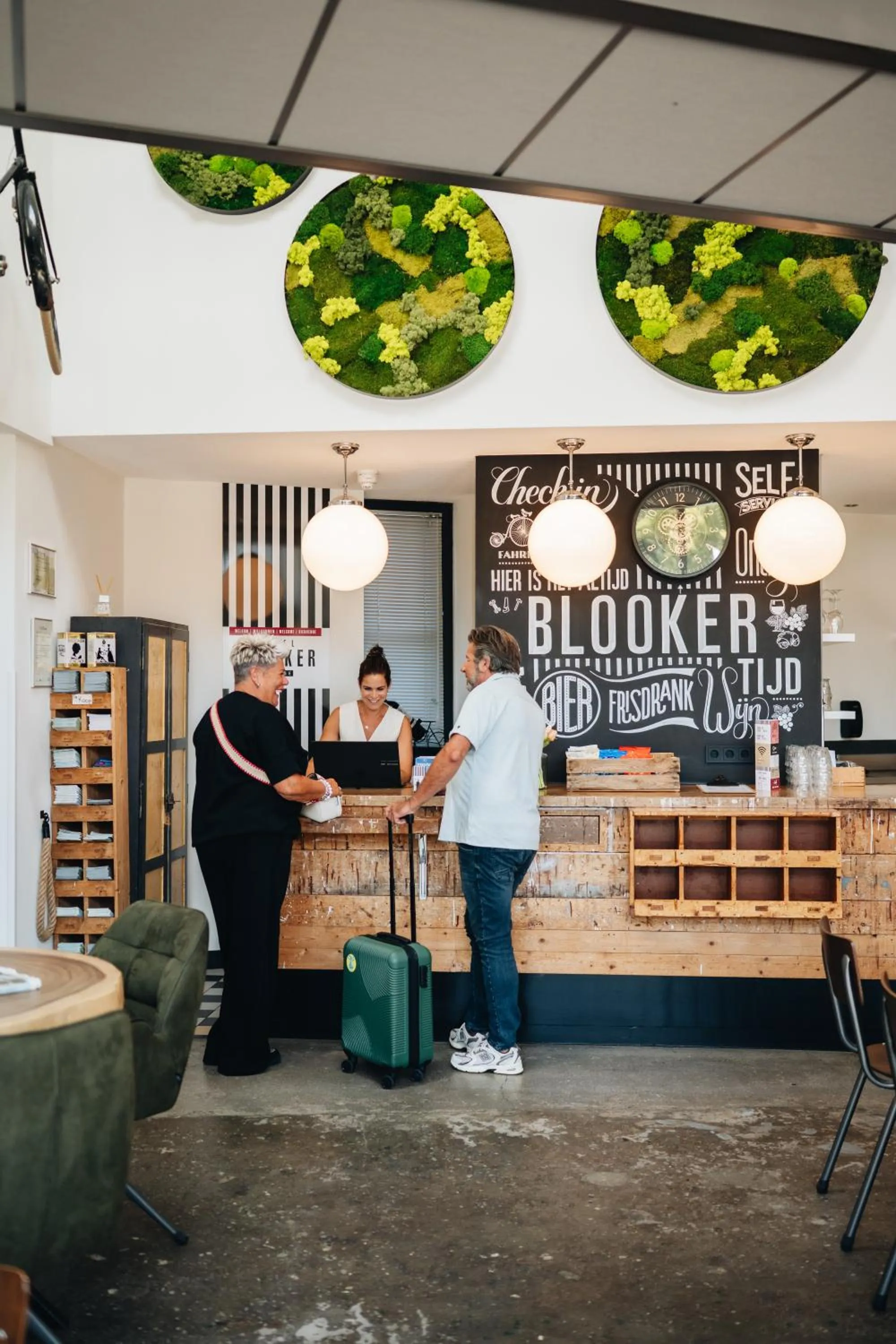 Lobby or reception in Hotel Blooker