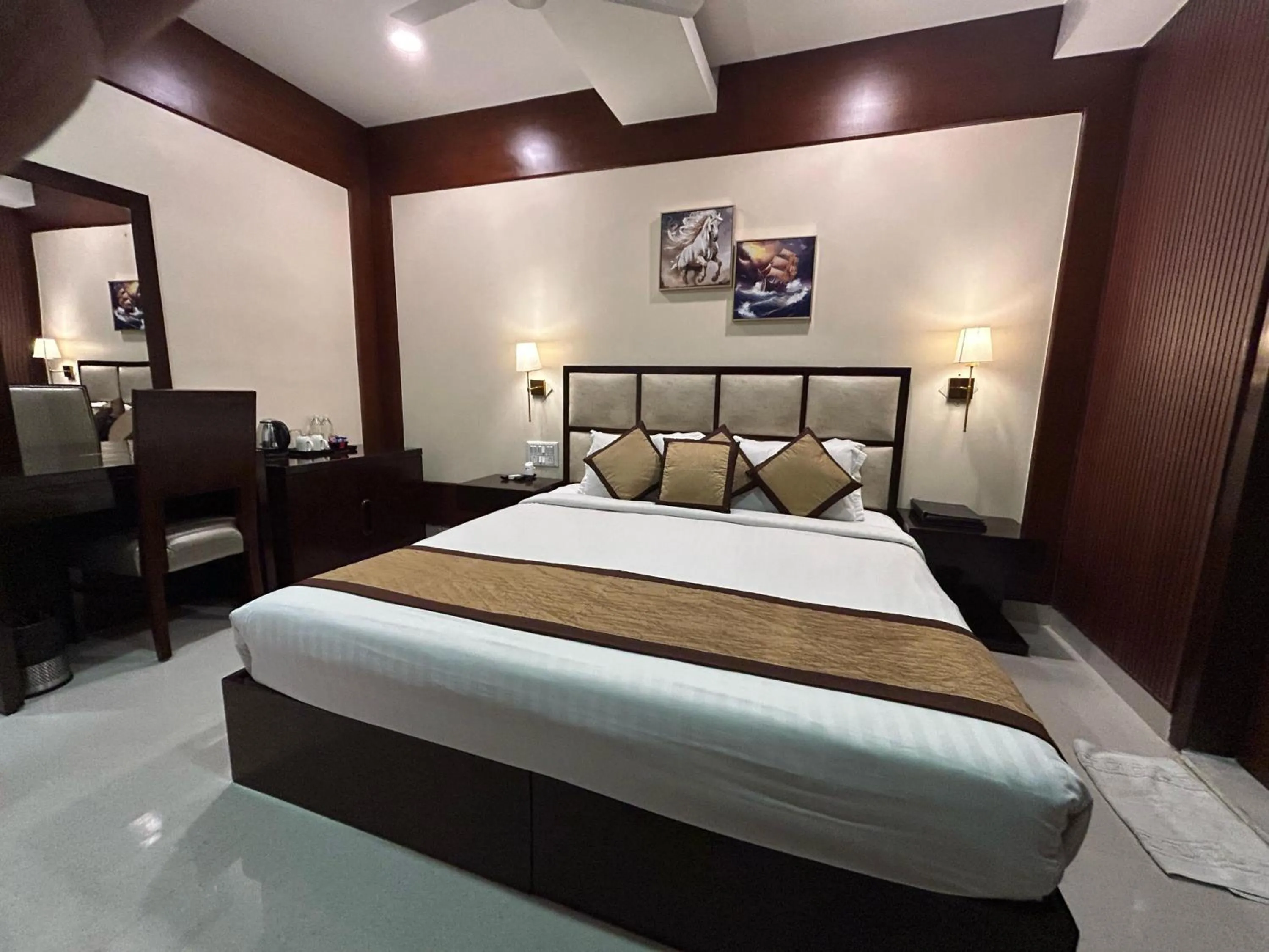 Bed in Hotel D Courtyard