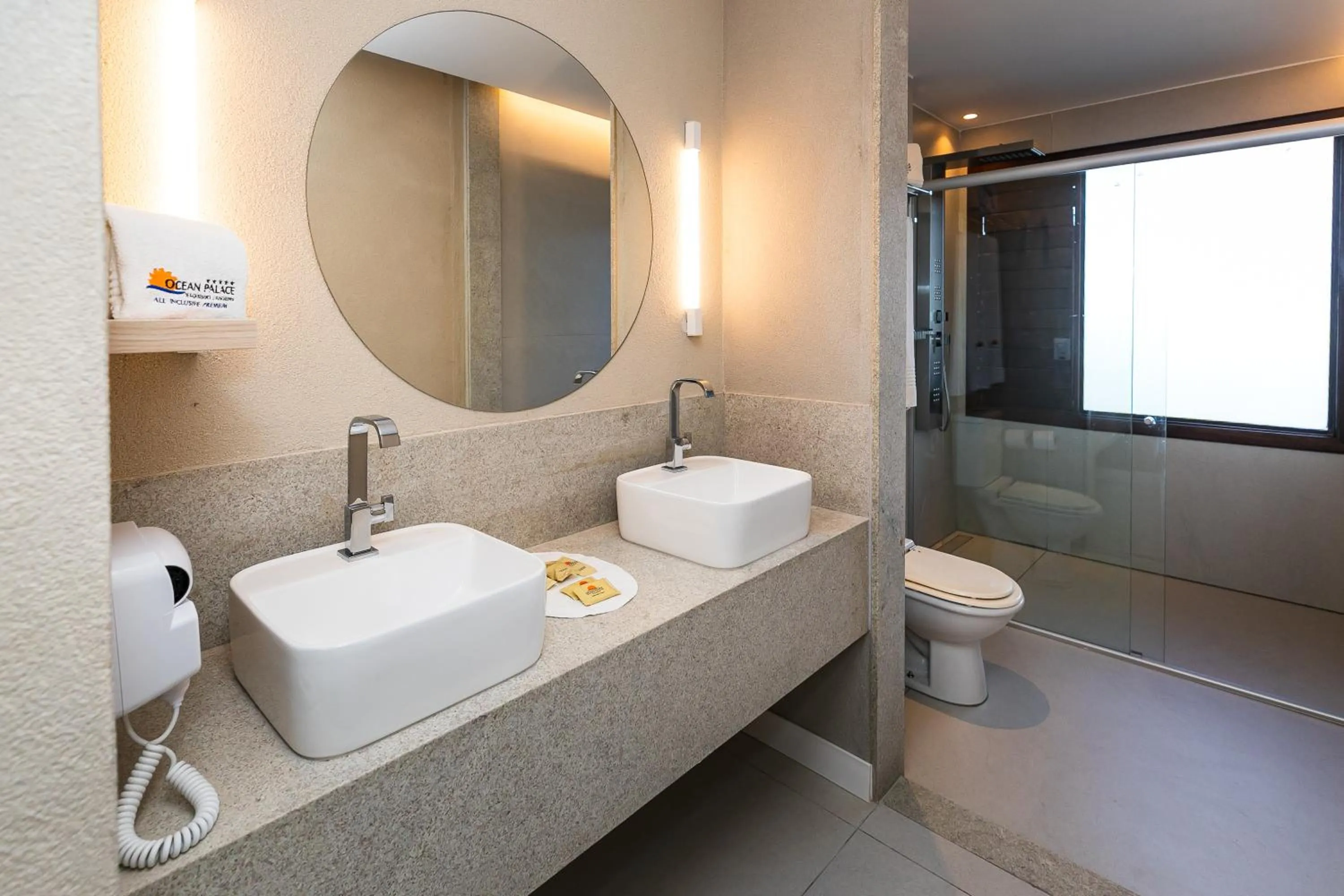 Bathroom in Ocean Palace All Inclusive Premium