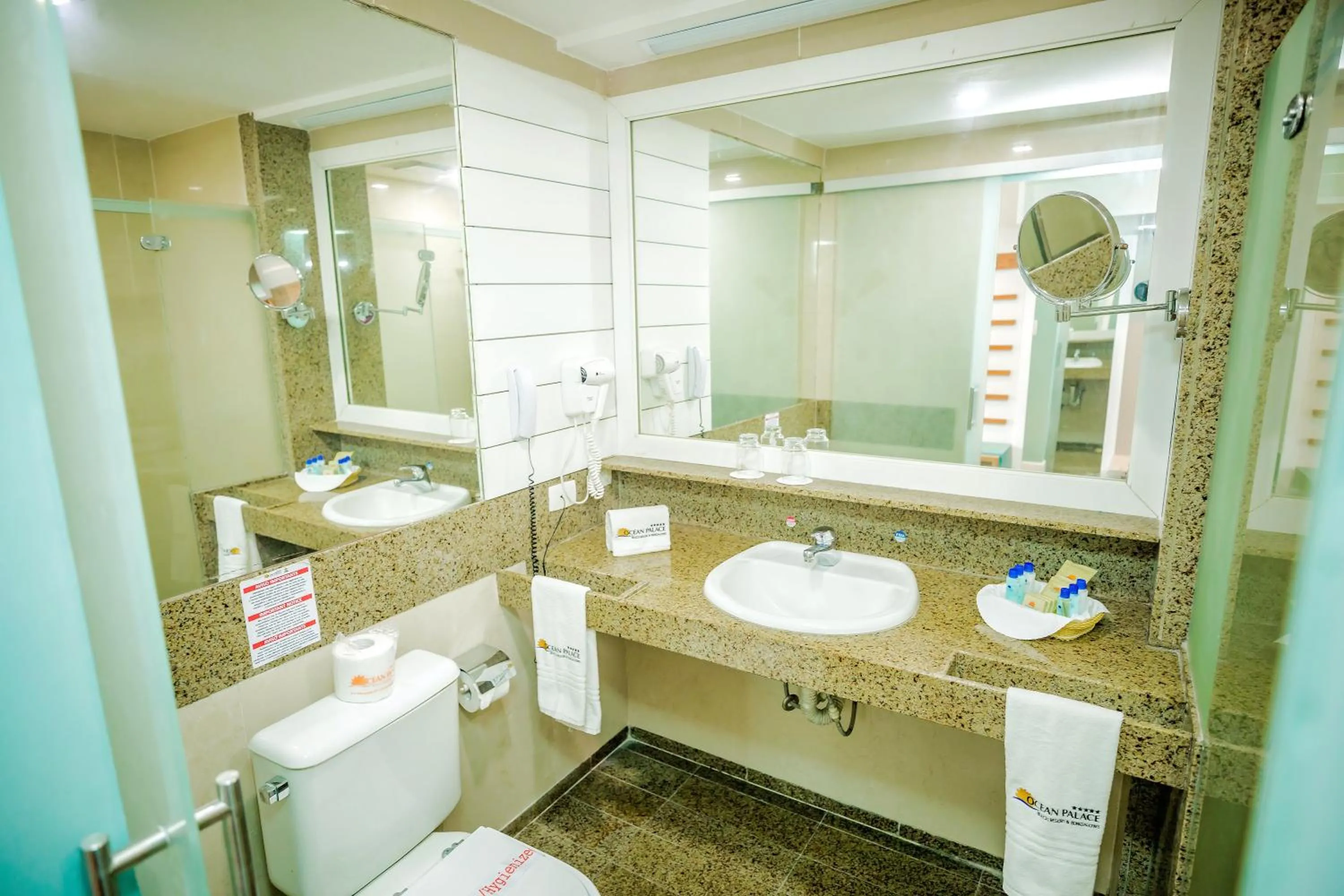 Bathroom in Ocean Palace All Inclusive Premium